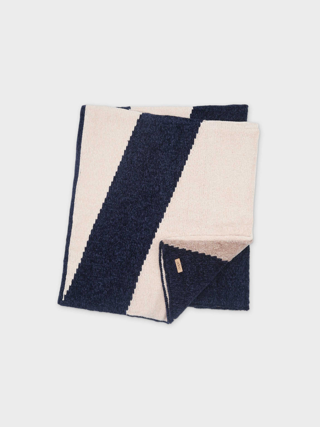 Color Block Blanket- Blue