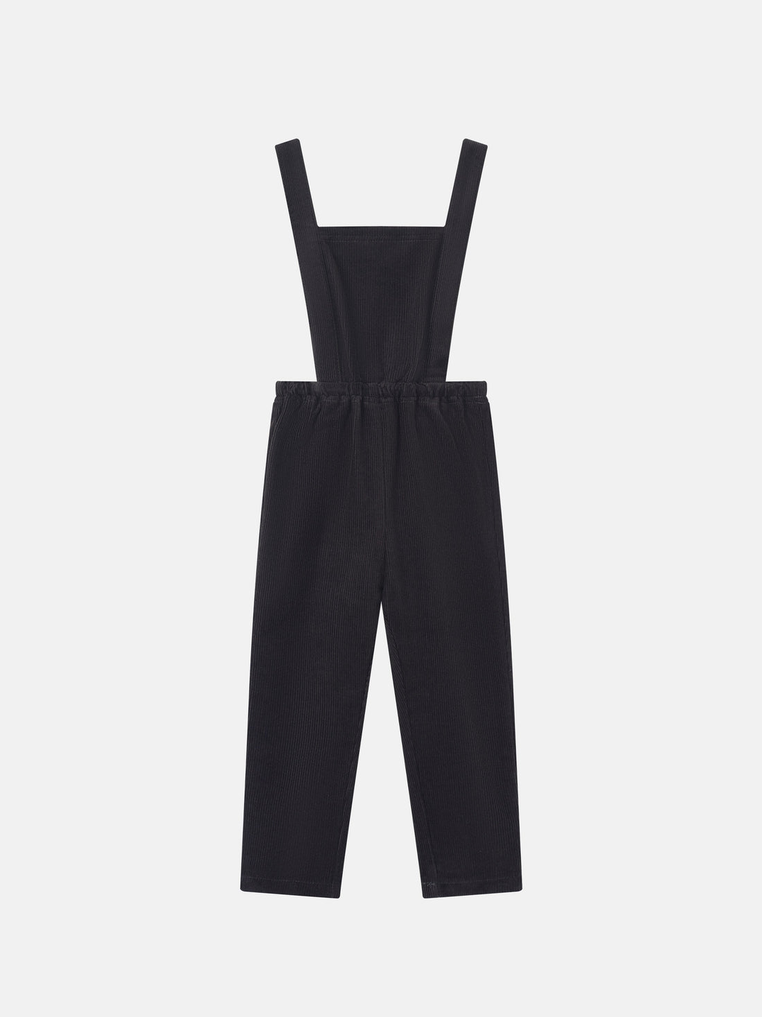 Adee grey corduroy boys overalls with bib and shoulder straps