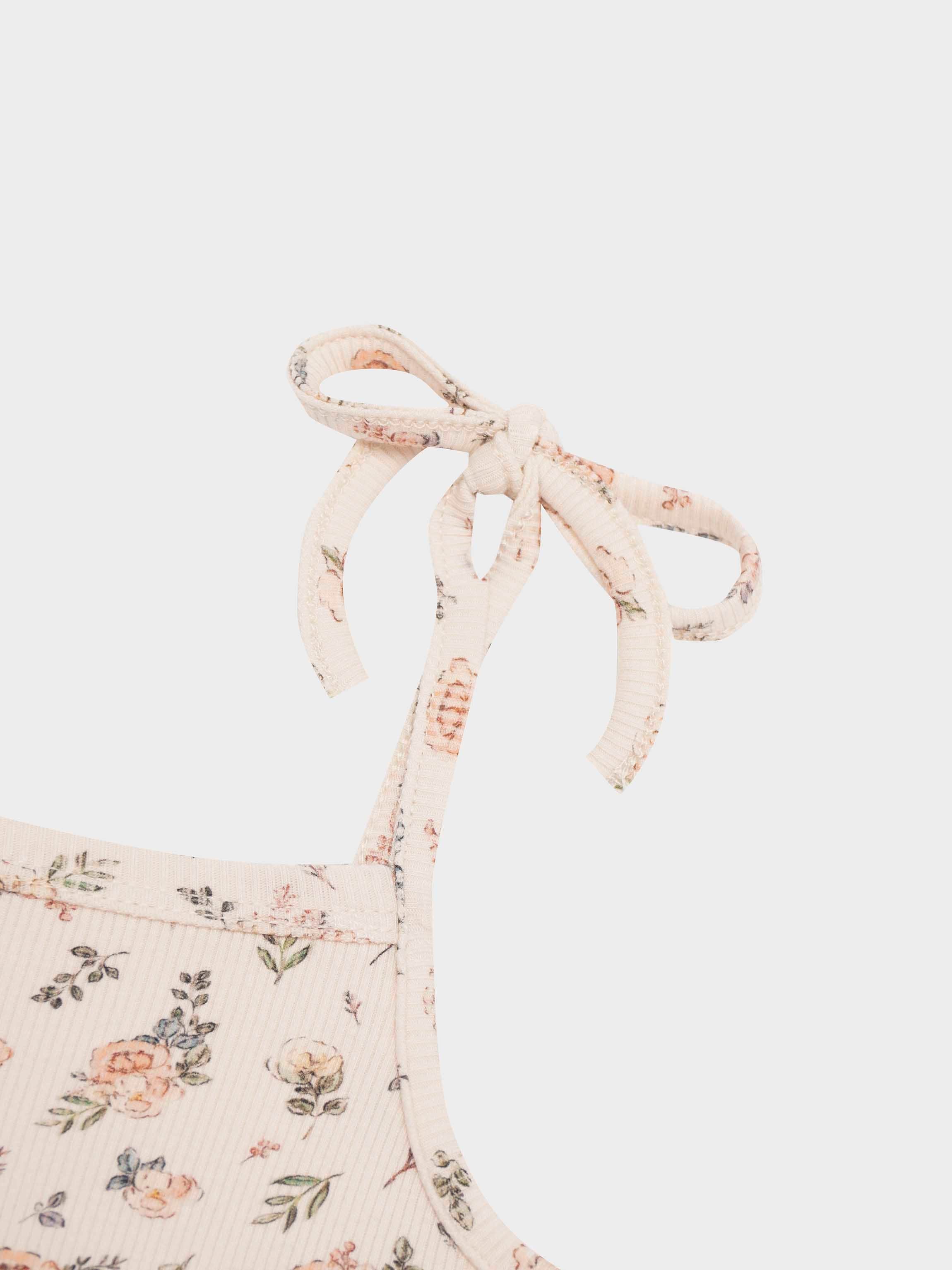 Floral Sketched Romper