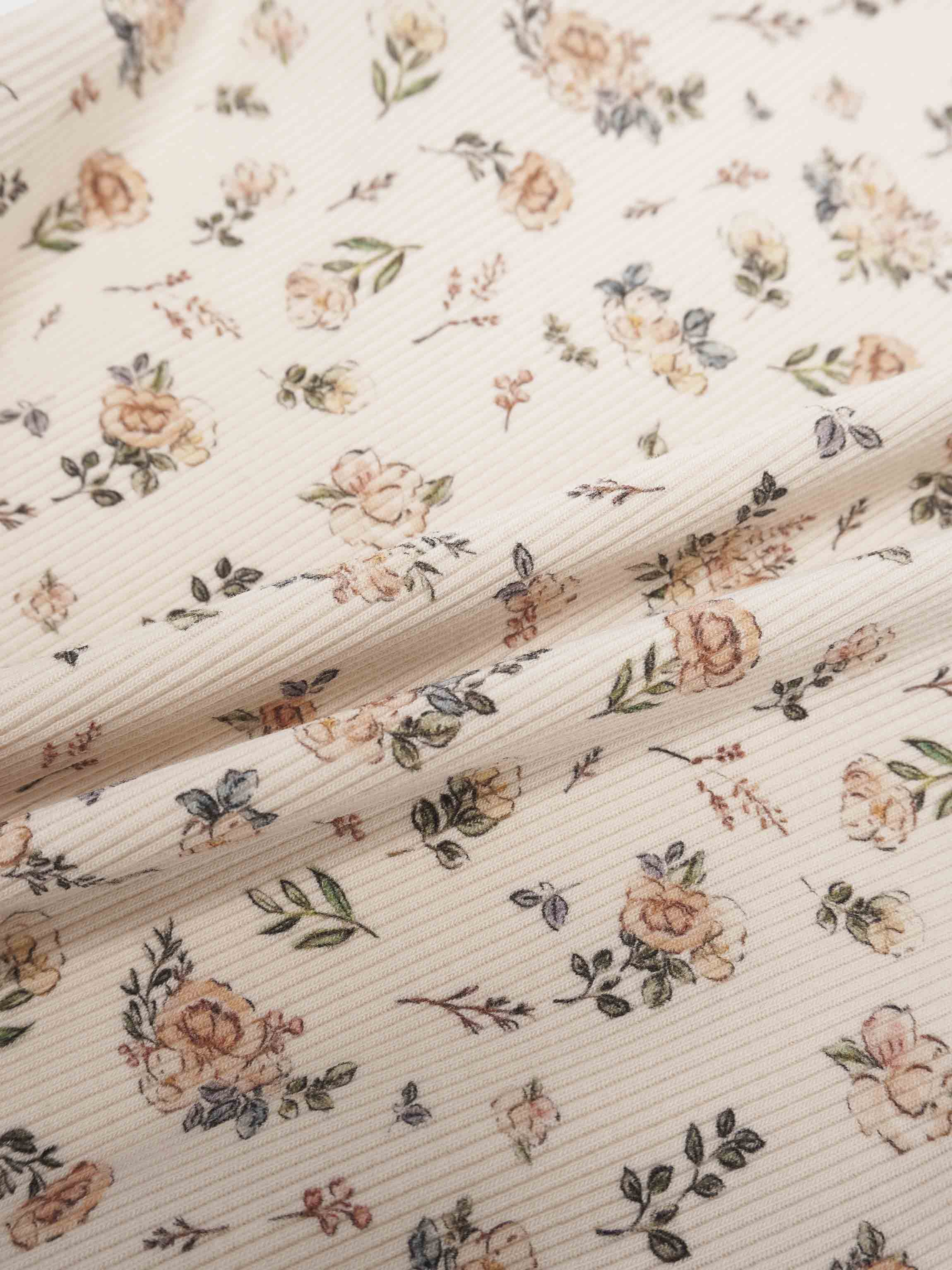 Floral Sketched Romper