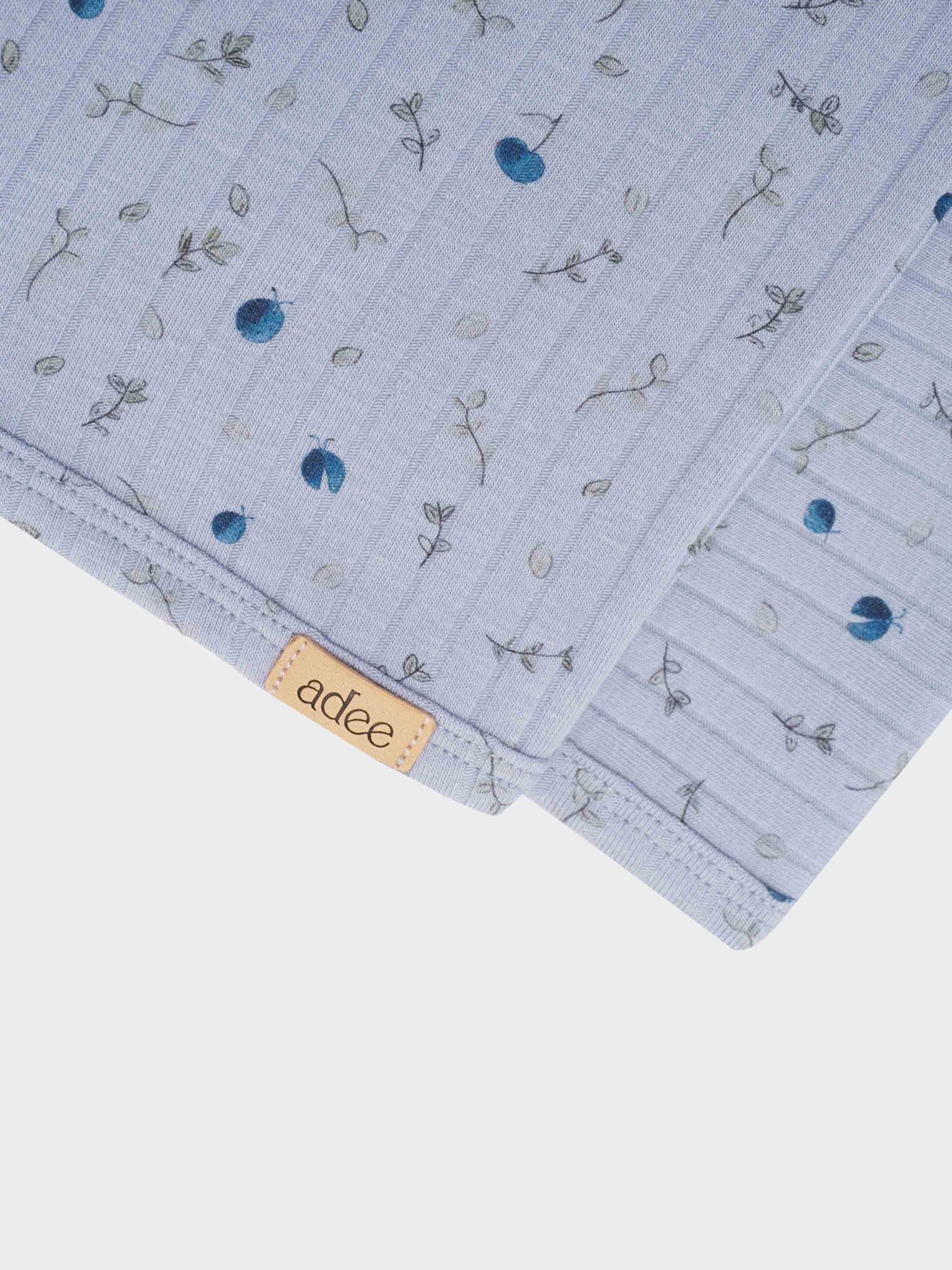 Mini Berry Blanket-Blue