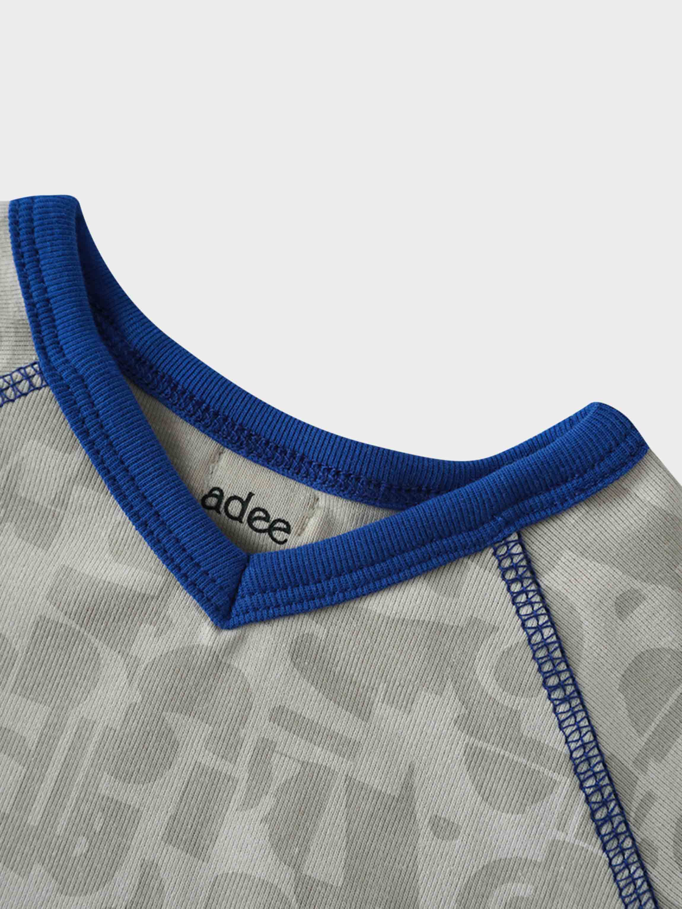 Abstract Pajamas-Blue