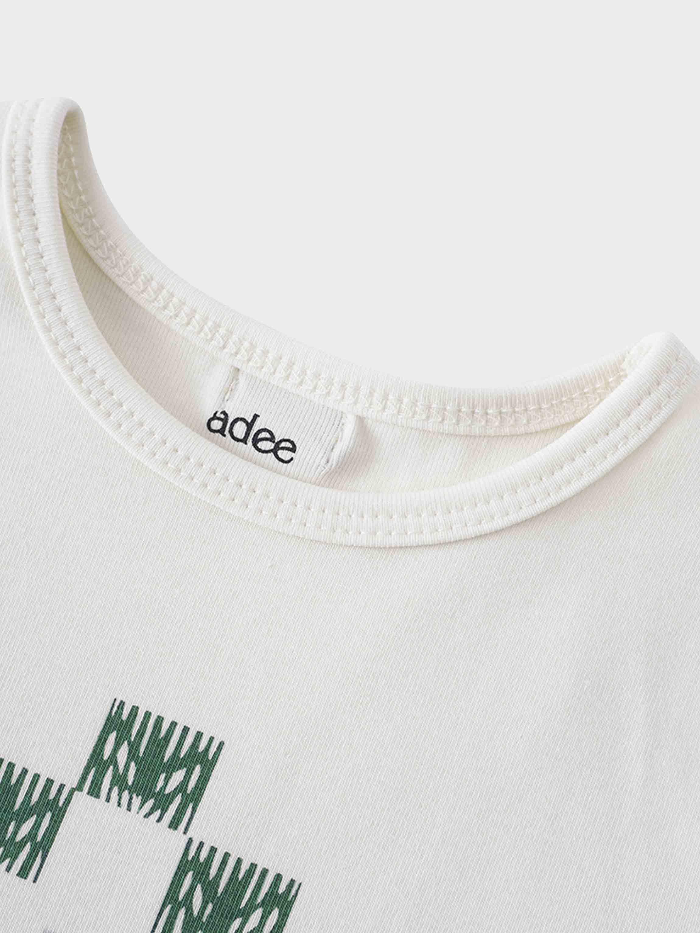 Green Diamond Shorts with Shirt
