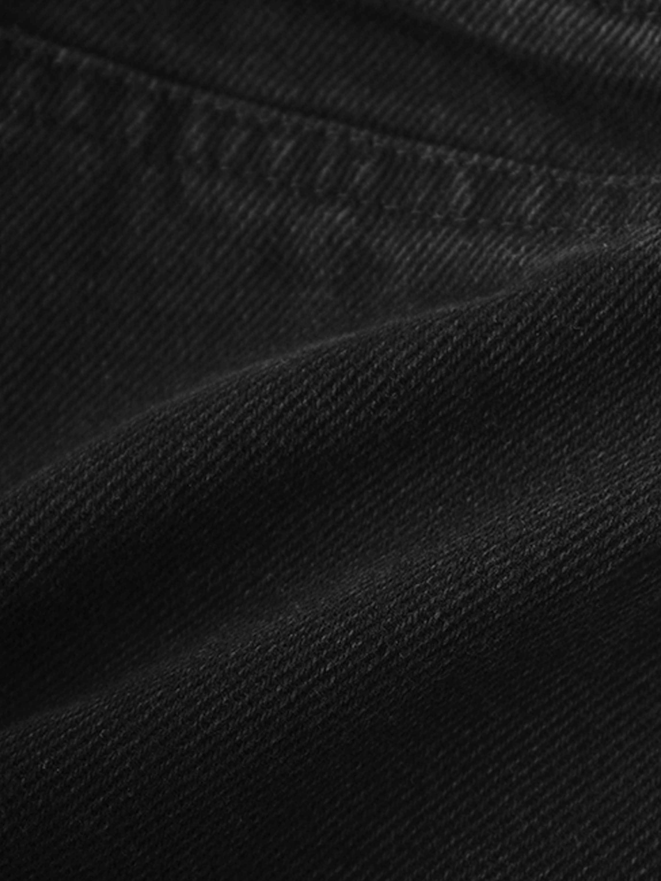 Denim Shorts- Black Denim