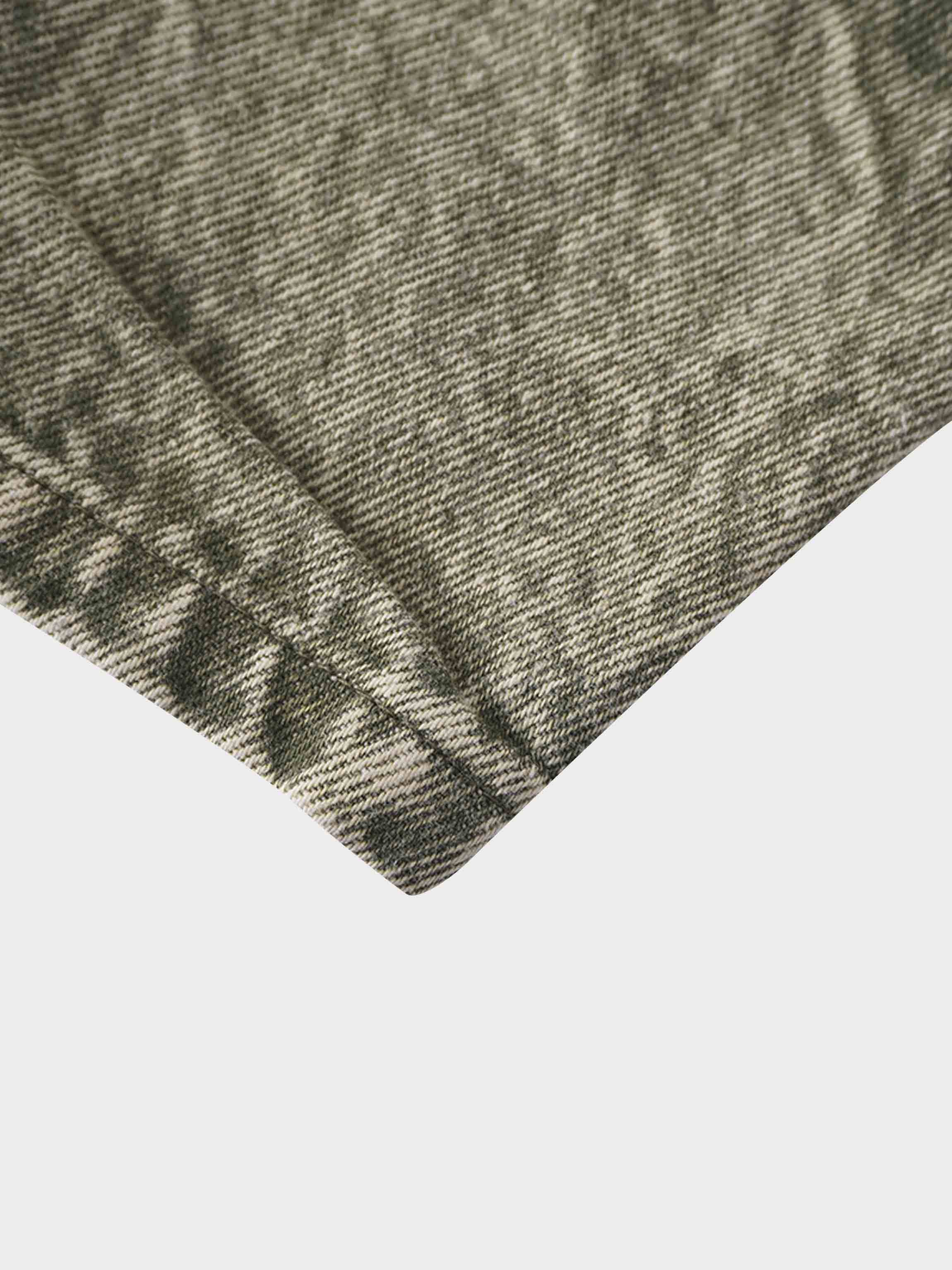 Denim Shorts- Washed Green Denim