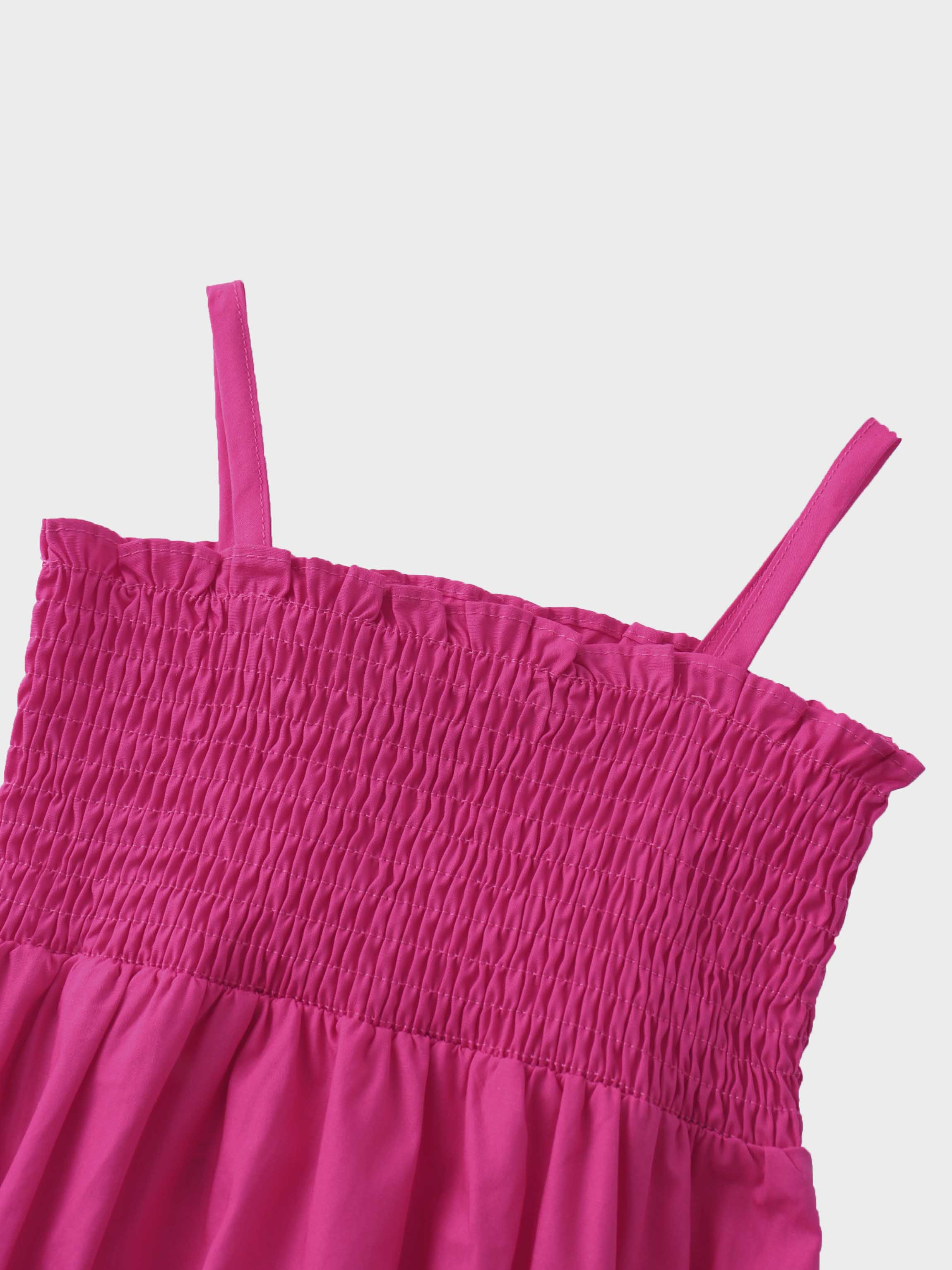 Pink girls cotton baby romper