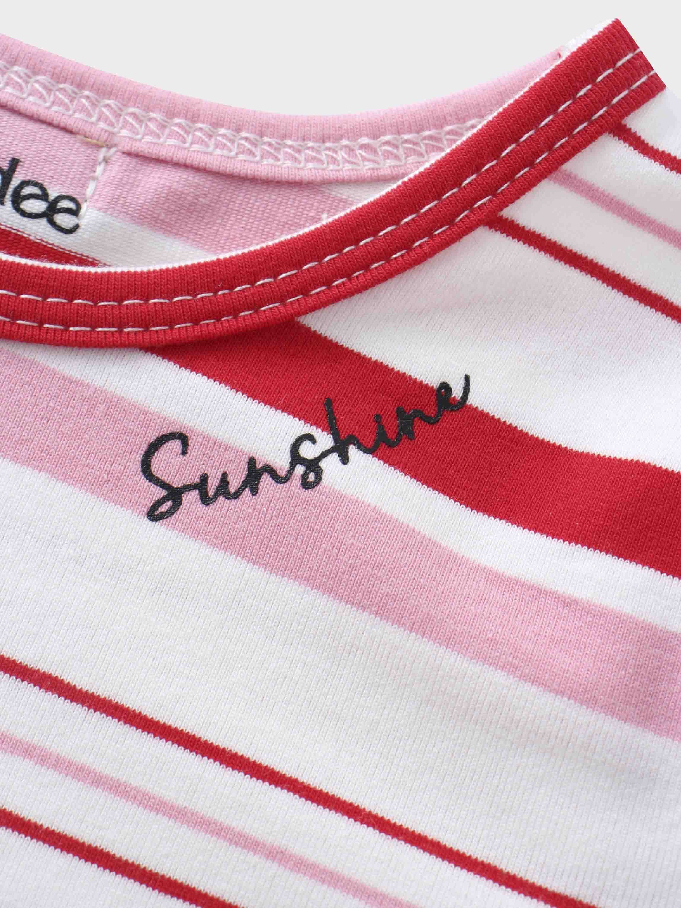 Girls shirts with Sunshine lettering