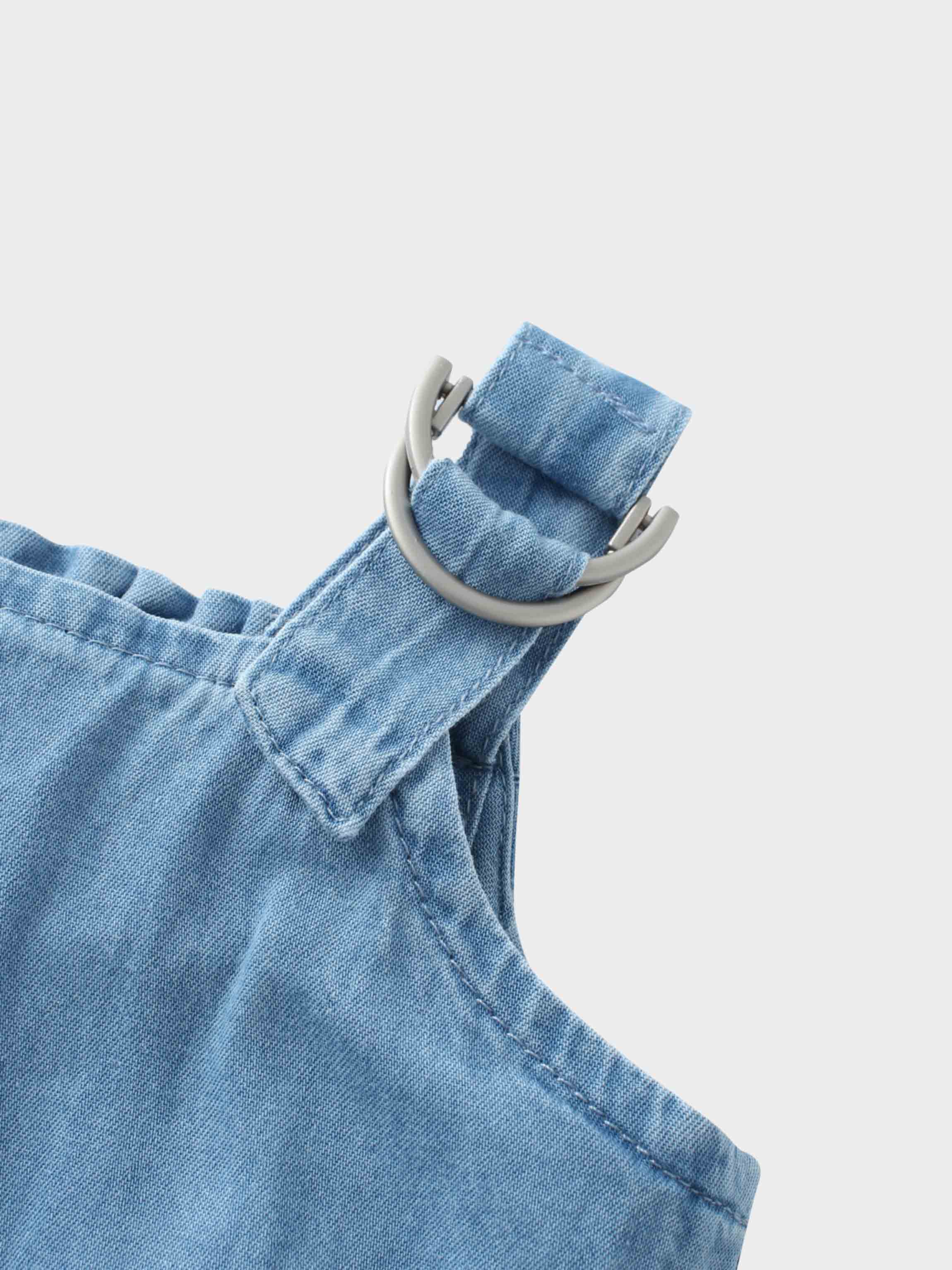 Buckle romper for baby boy