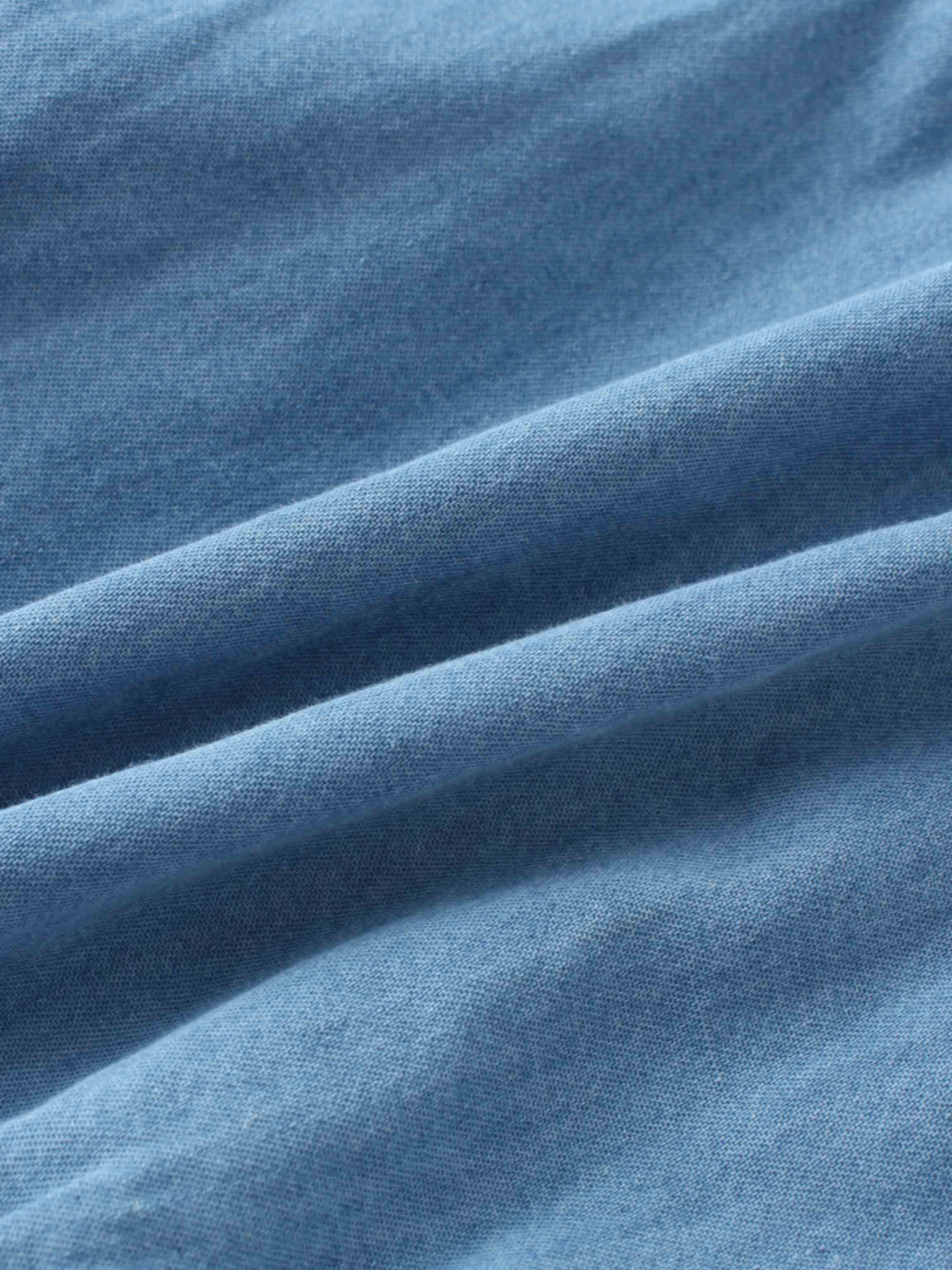 Soft denim fabric for baby romper