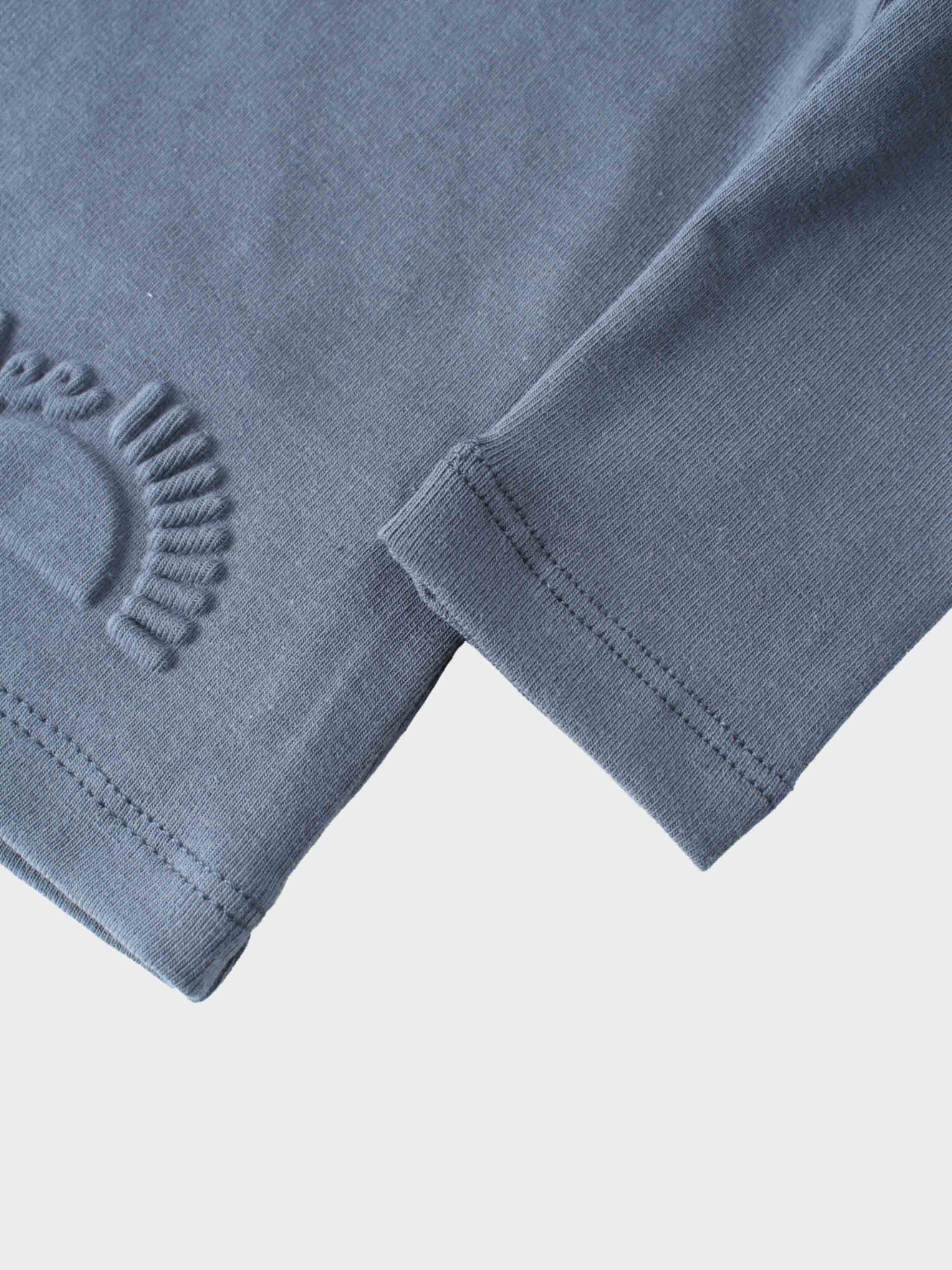 Cotton Hoodie Set - Blue