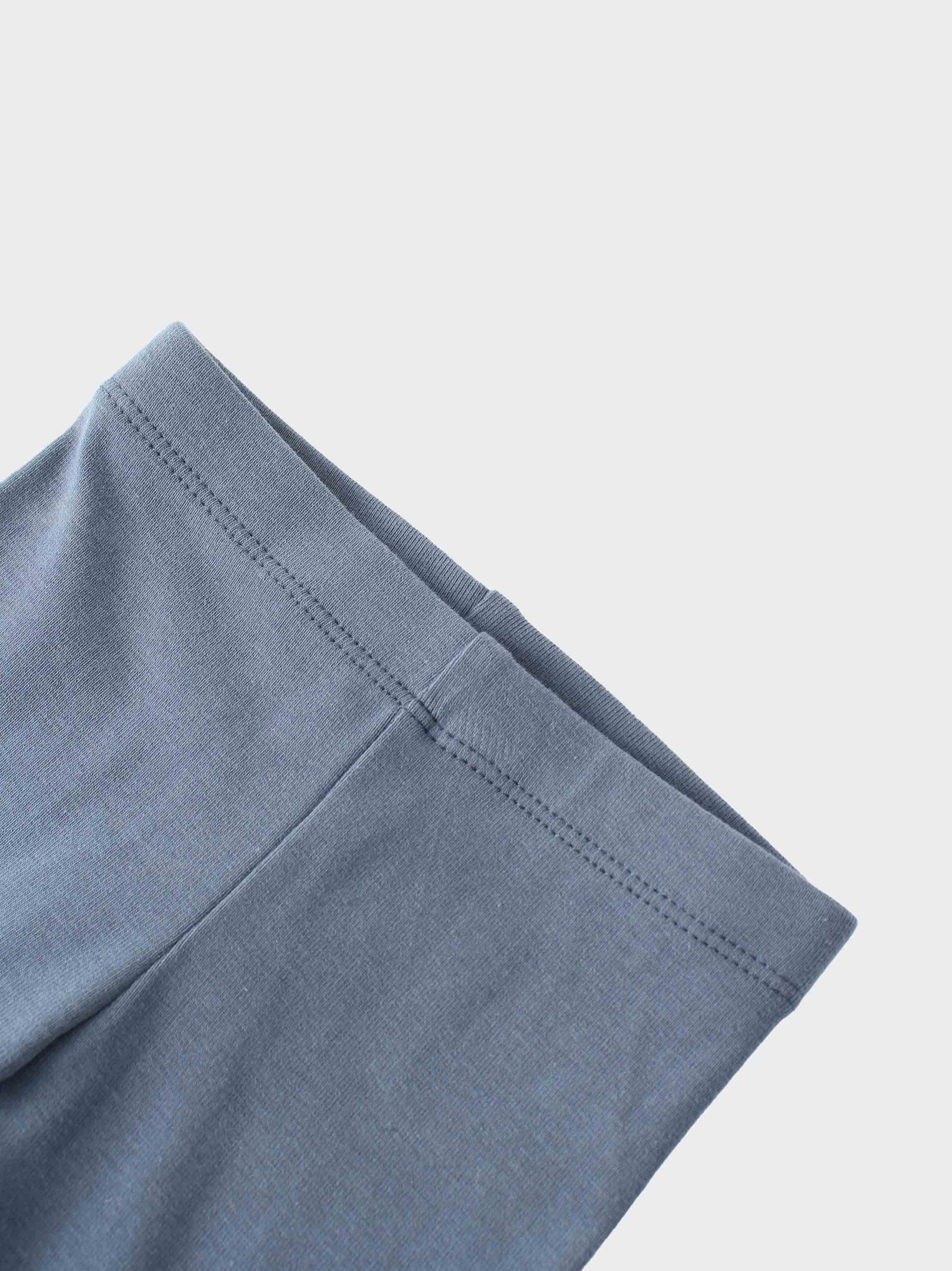 Cotton Hoodie Set - Blue