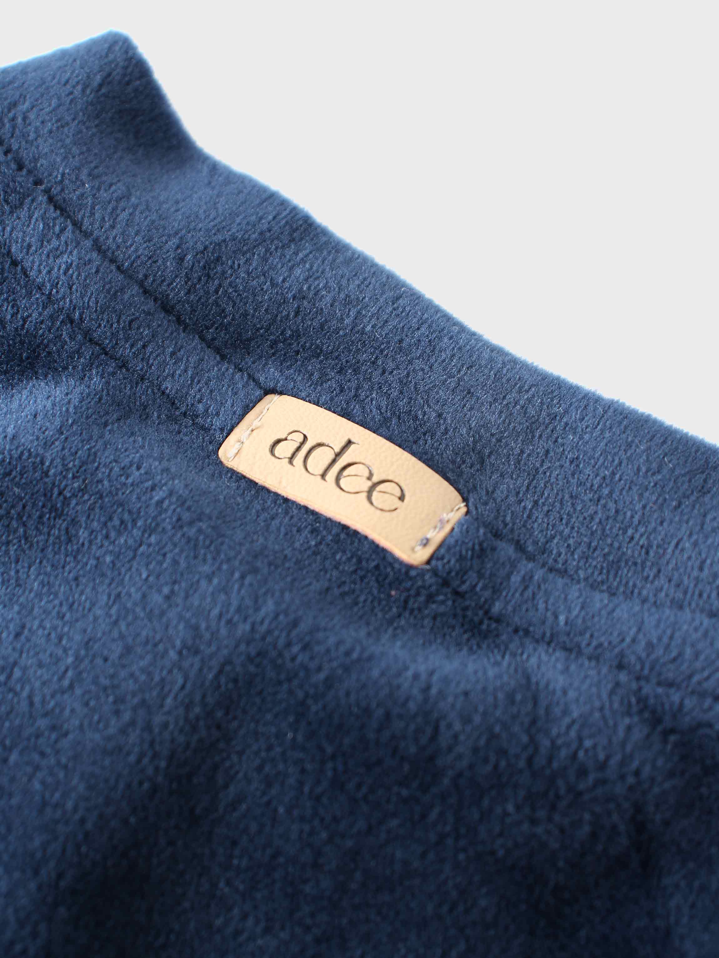 Velour Bomber Set - Navy