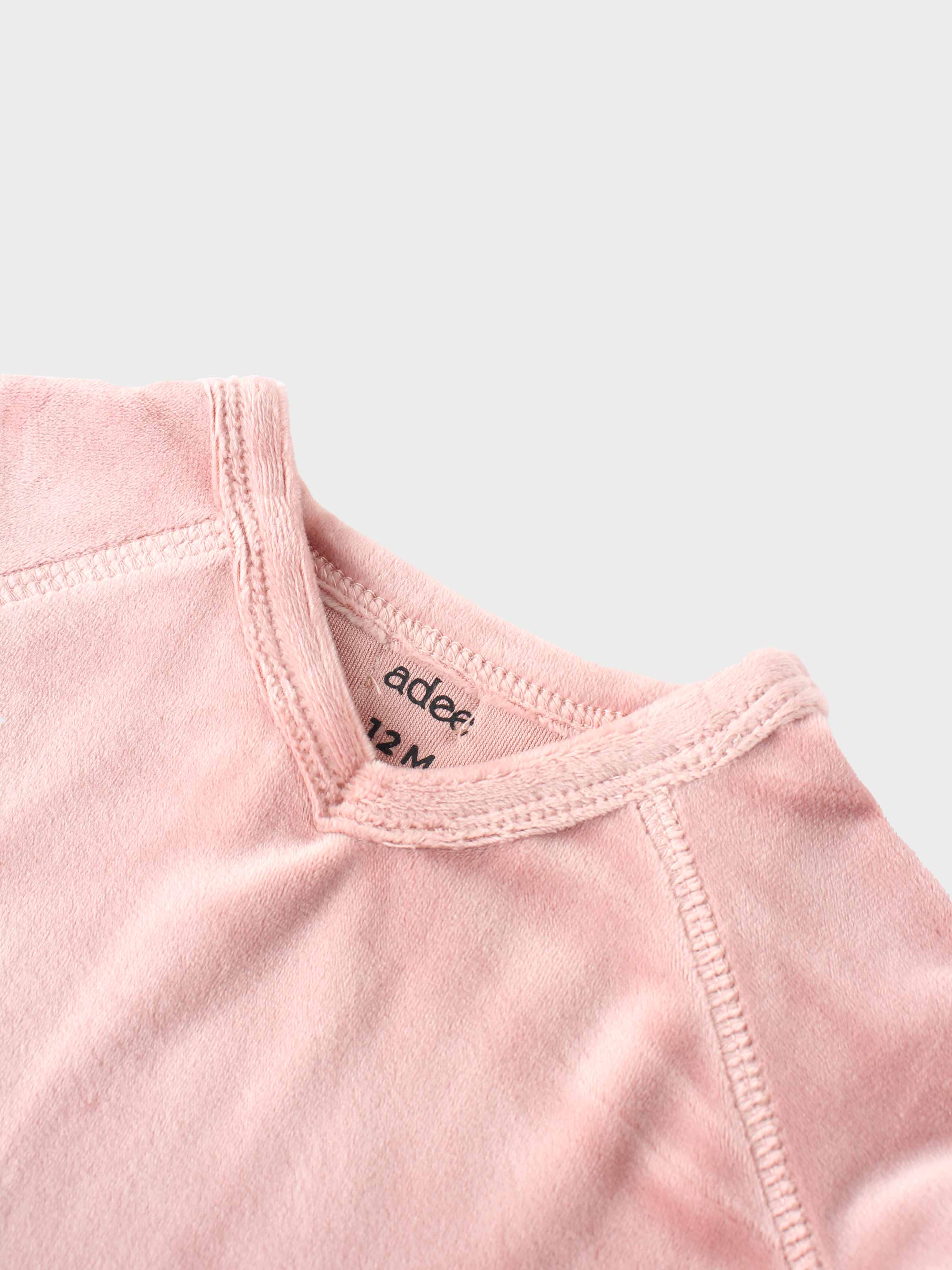 Velour Pajama - Pink