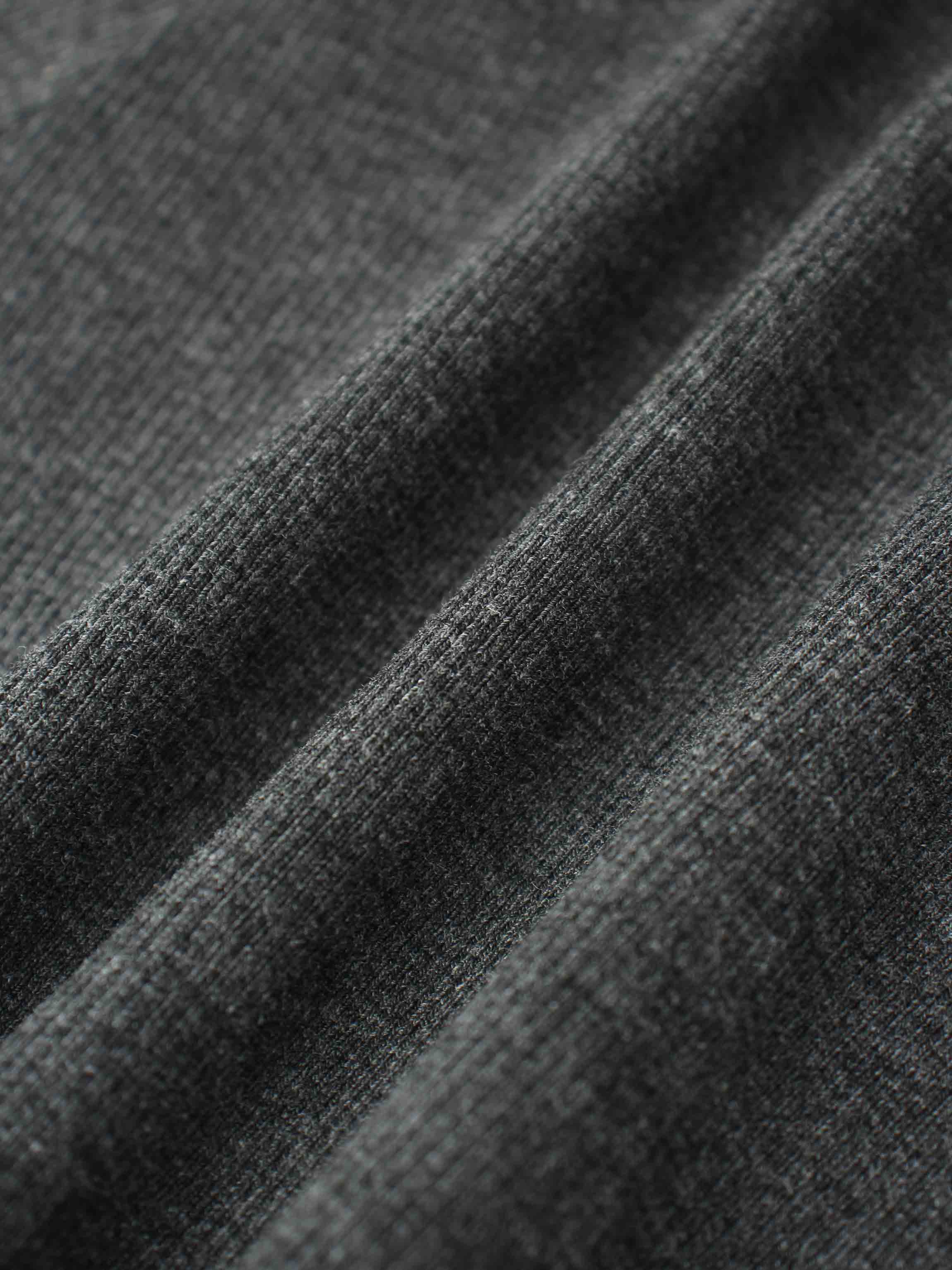 Ribbed Circle Skirt - Grey