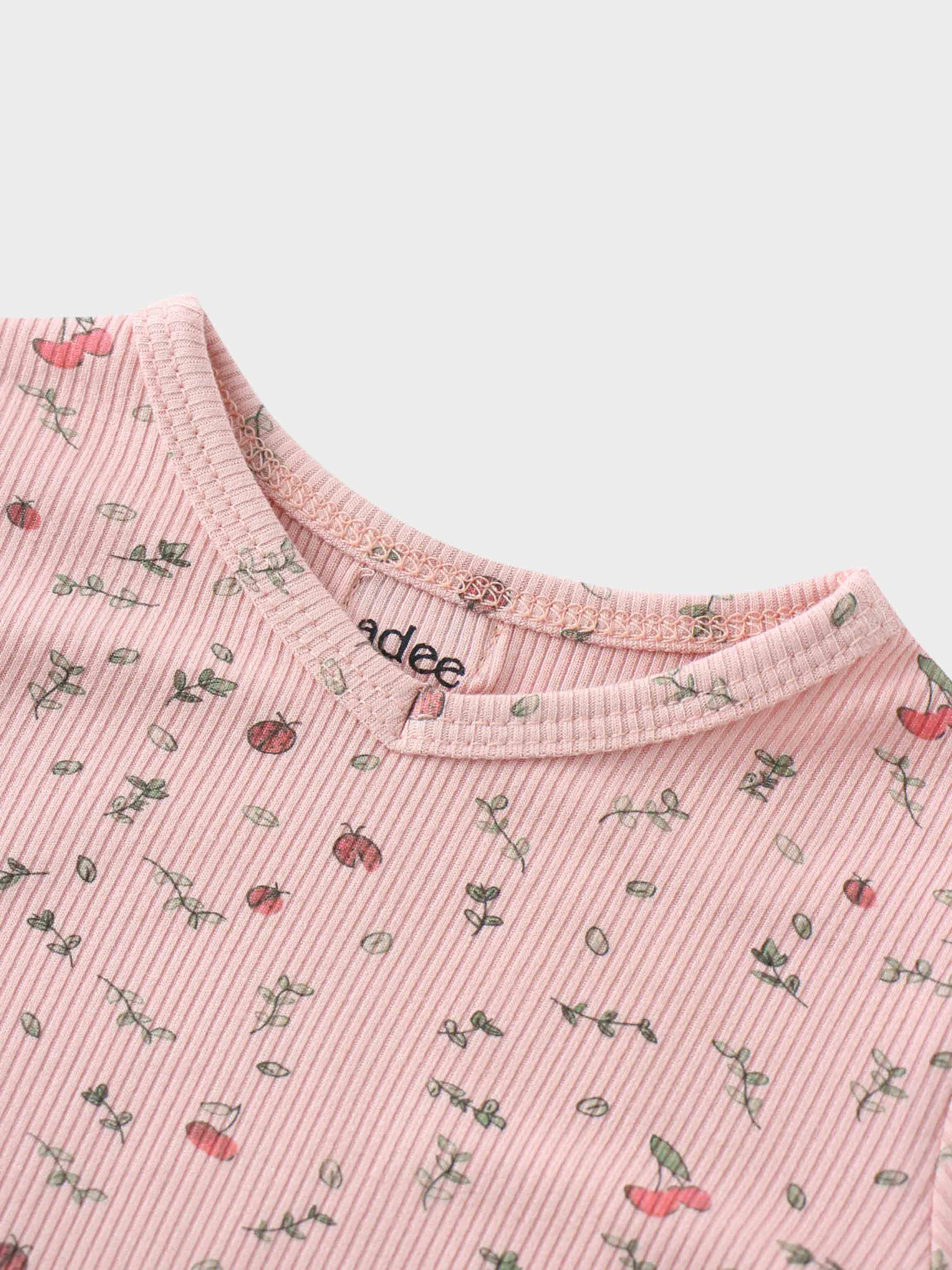 Mini Berry Pajamas - Pink