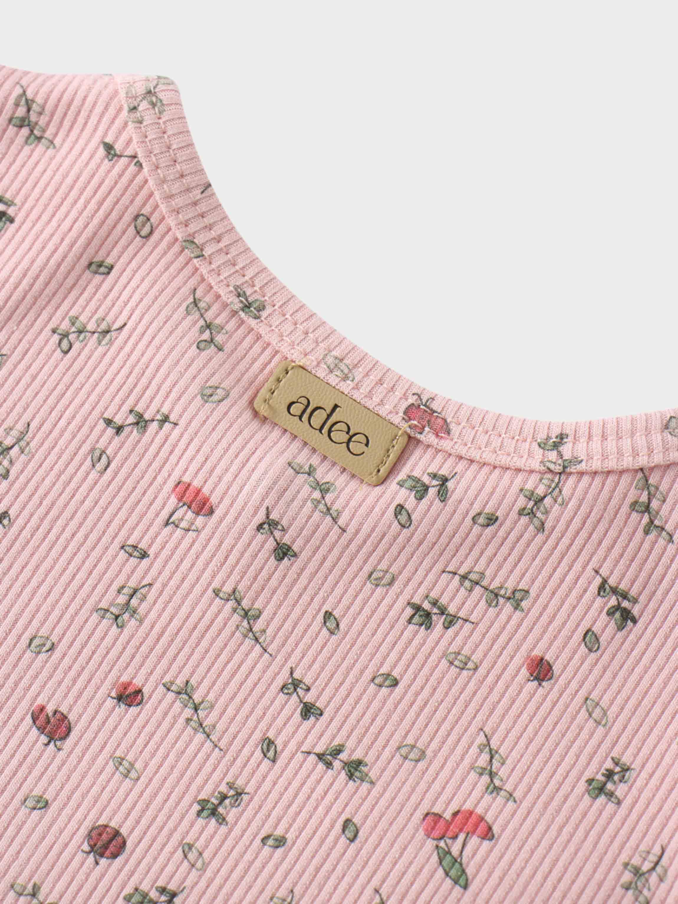 Mini Berry Pajamas - Pink