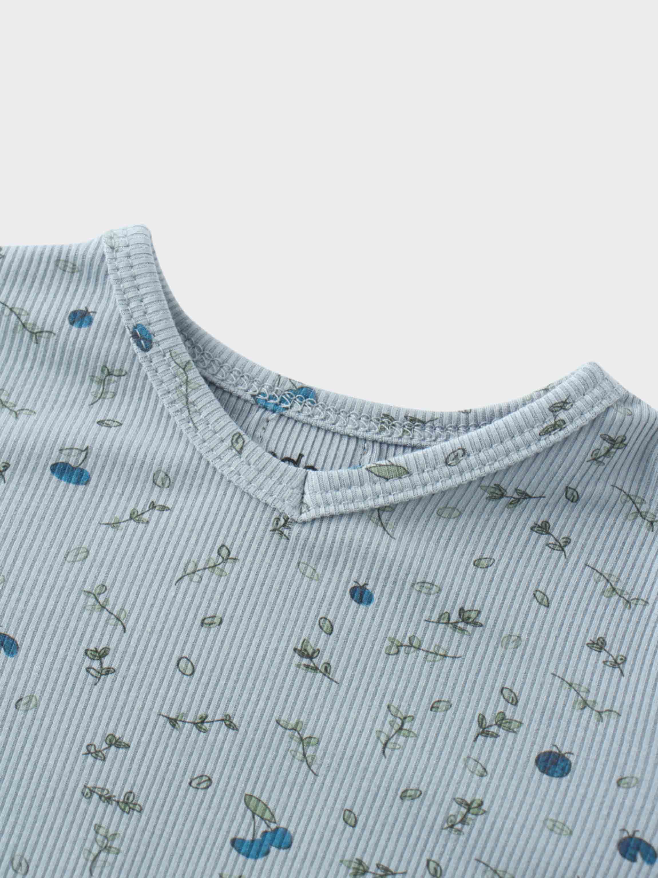 Mini Berry Pajamas - Blue