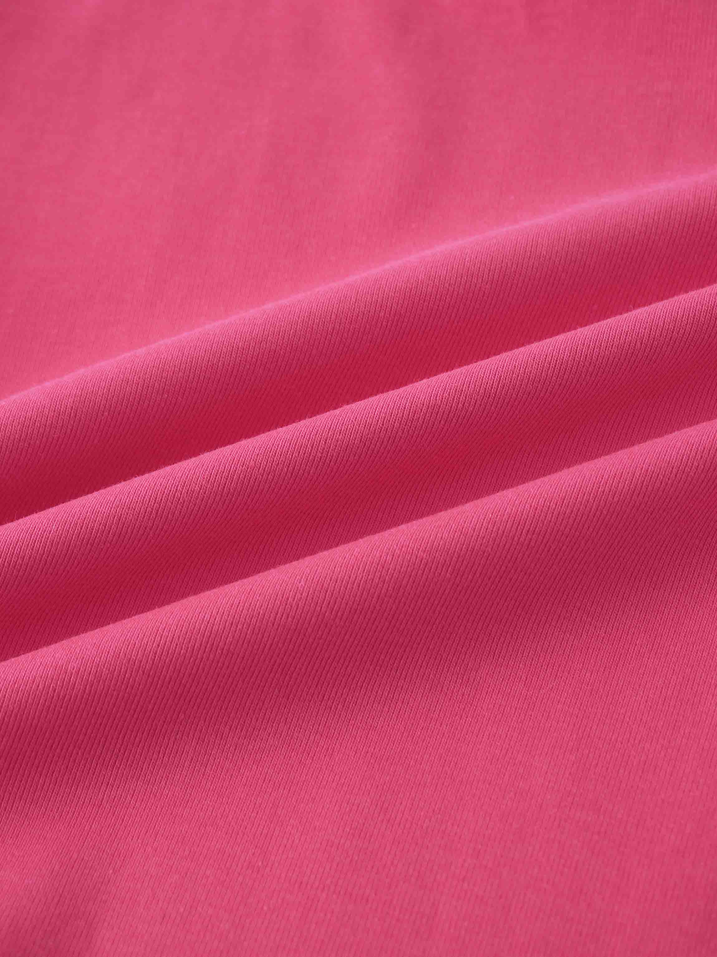 Pink Skirt with 3/4 Sleeve Bubble Shirt