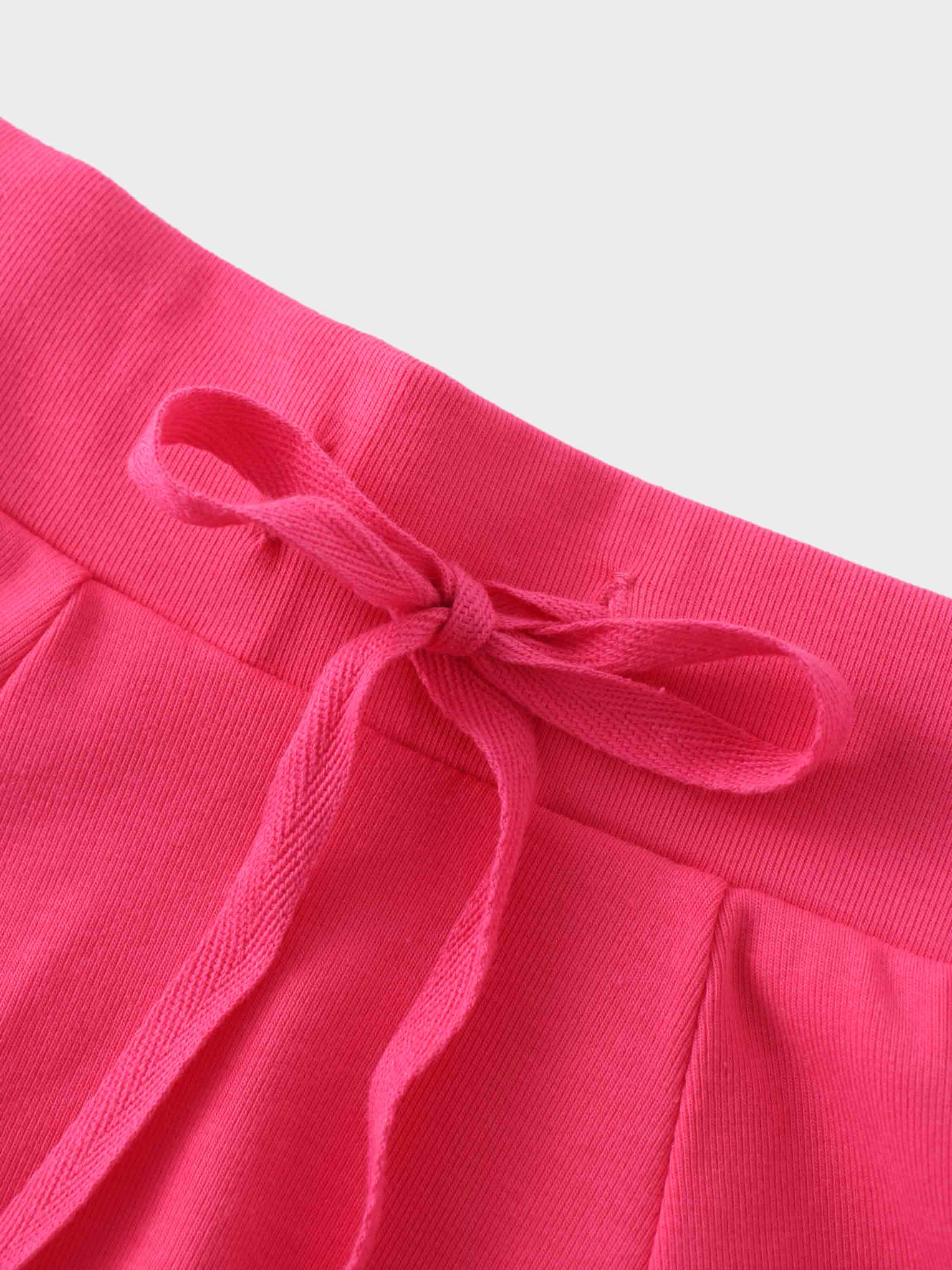 Pink Skirt with 3/4 Sleeve Bubble Shirt