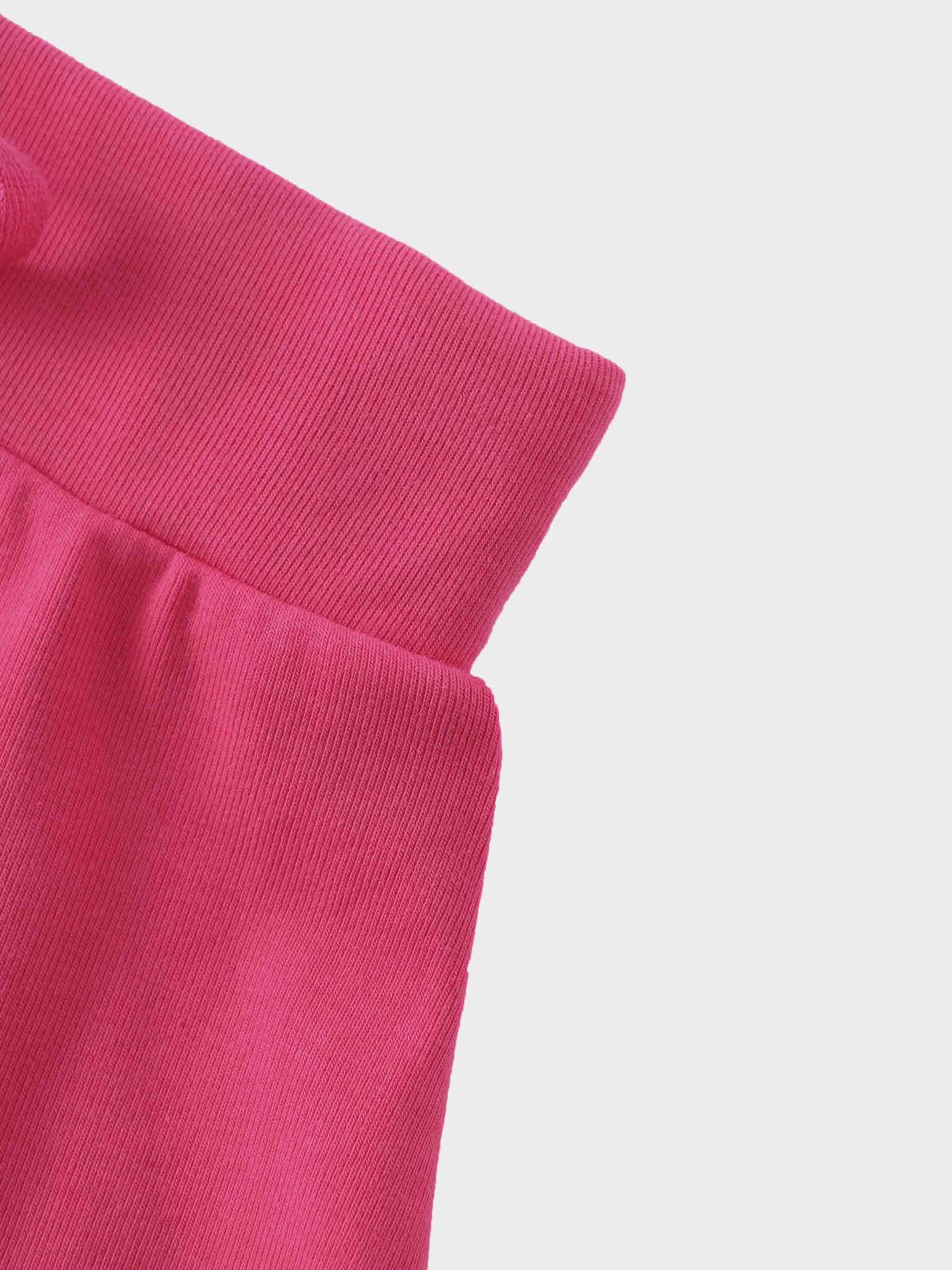Pink Skirt with 3/4 Sleeve Bubble Shirt