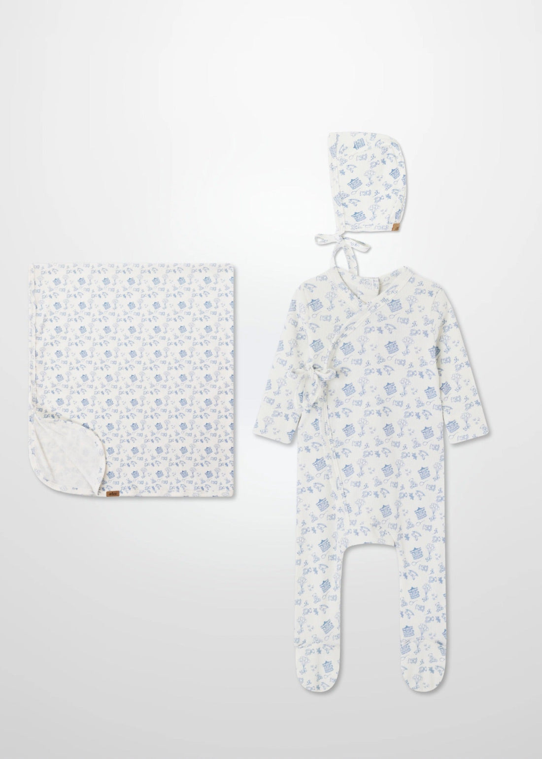 Little Storybook Blue - Layette Set