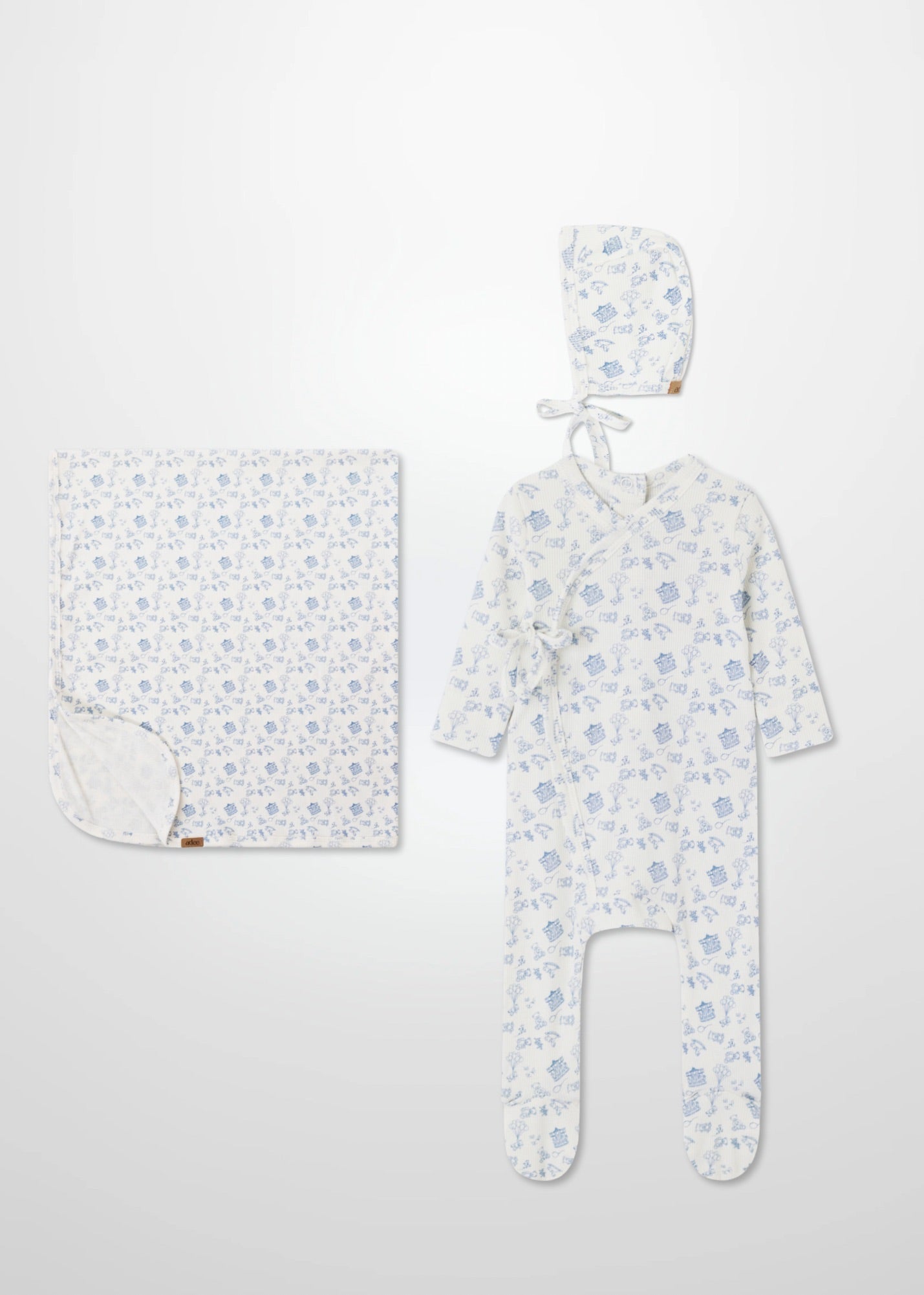 Little Storybook Blue - Layette Set