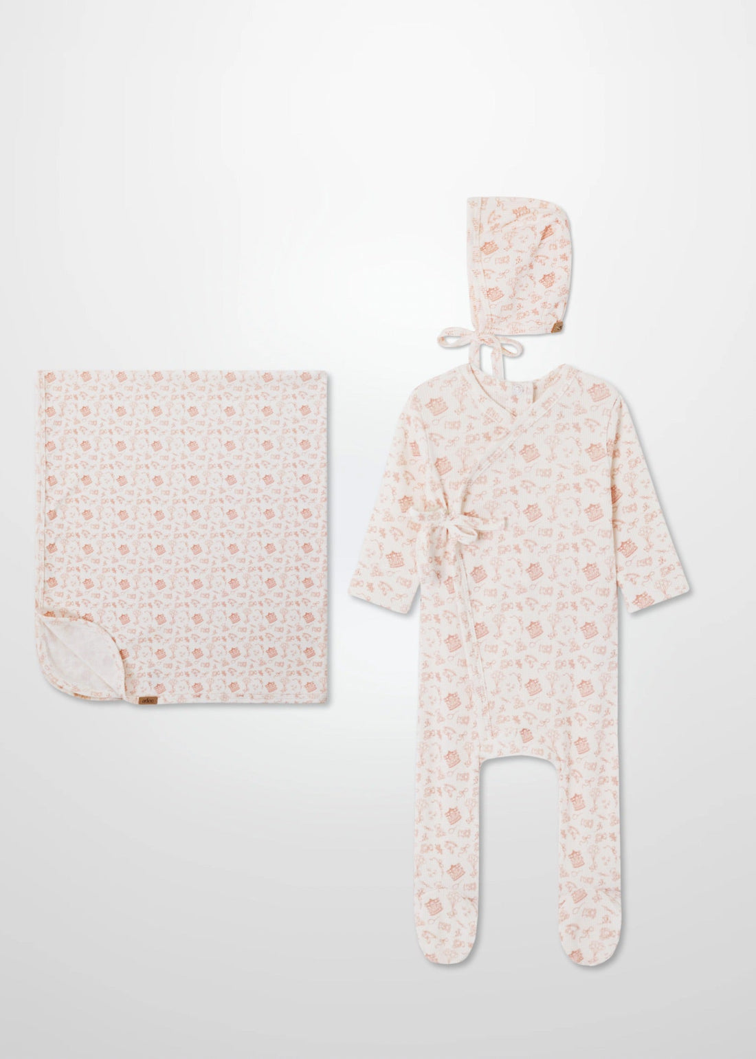 Little Storybook Pink - Layette Set