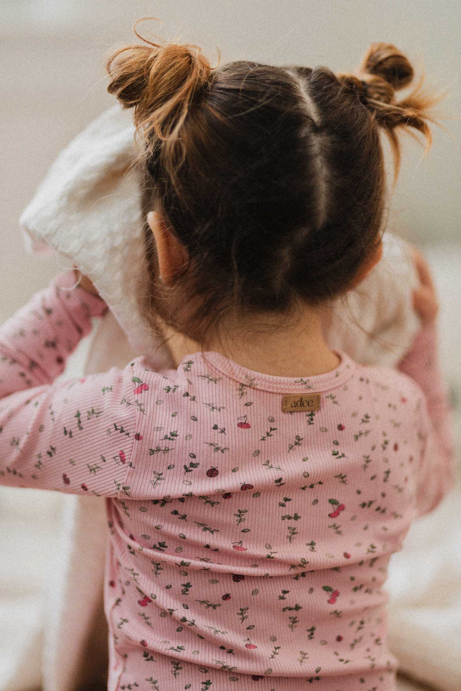 Mini Berry Pajamas - Pink