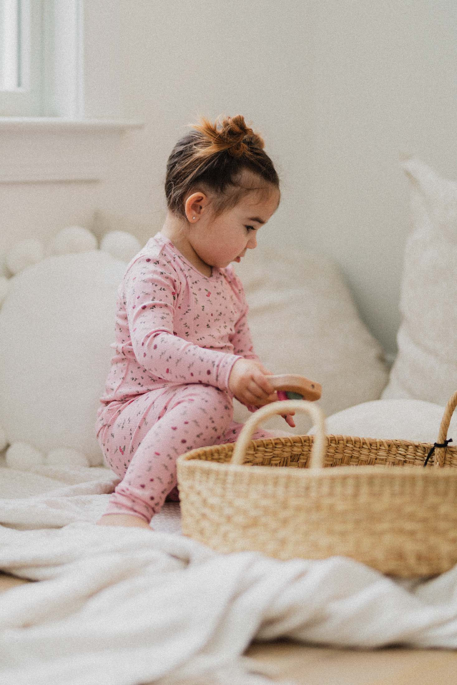 Mini Berry Pajamas - Pink