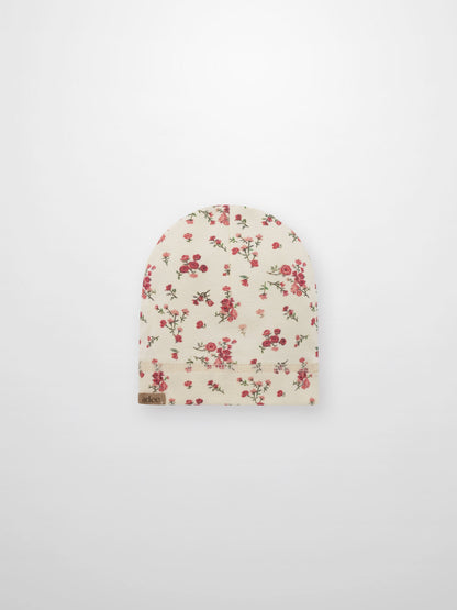 Winter Roses Beanie