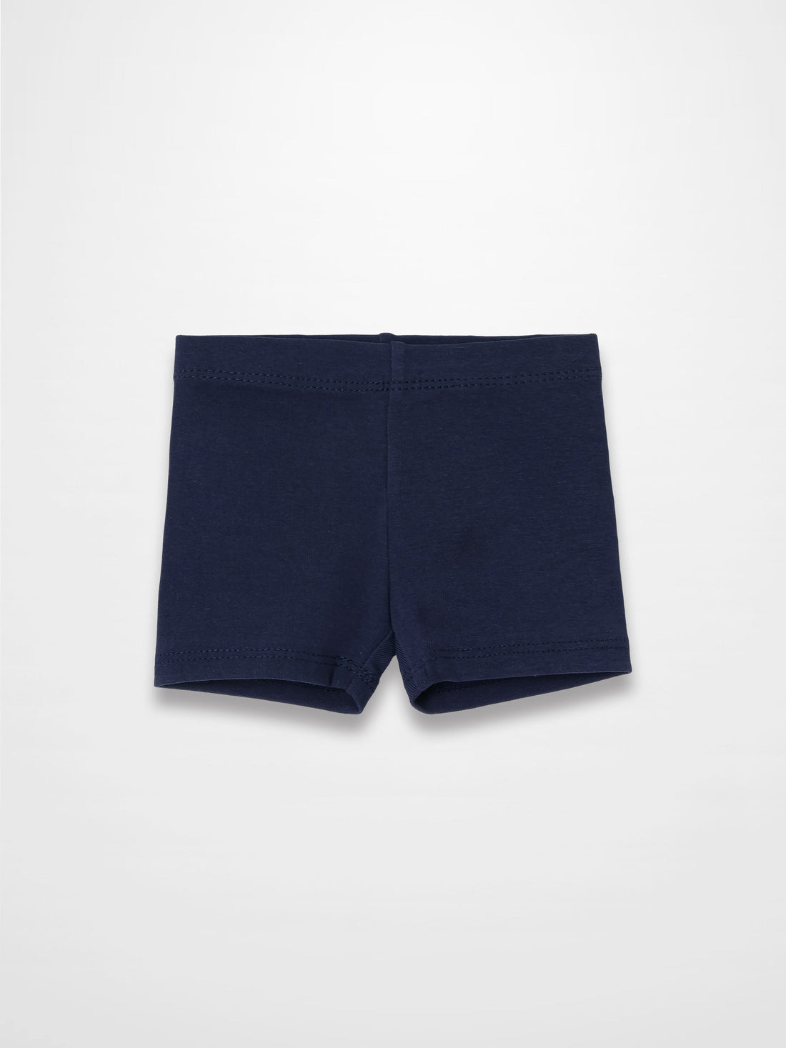 Biker Shorts Non Ribbed-Navy