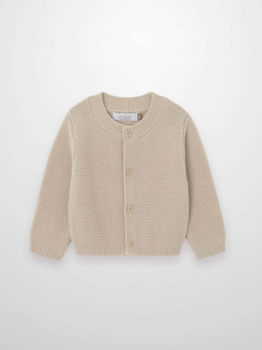 Knit Cardigan - Tan
