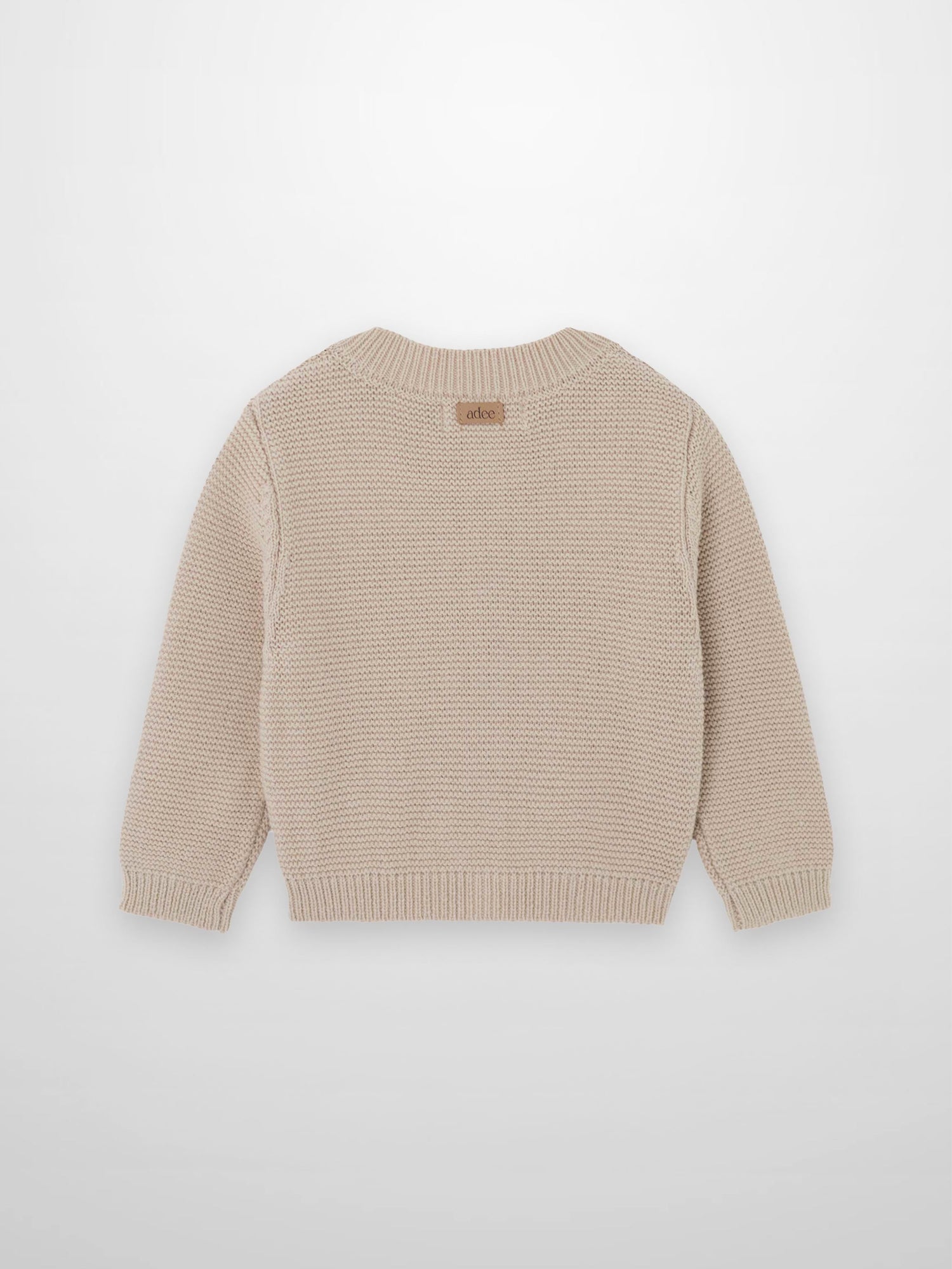 Knit Cardigan - Tan