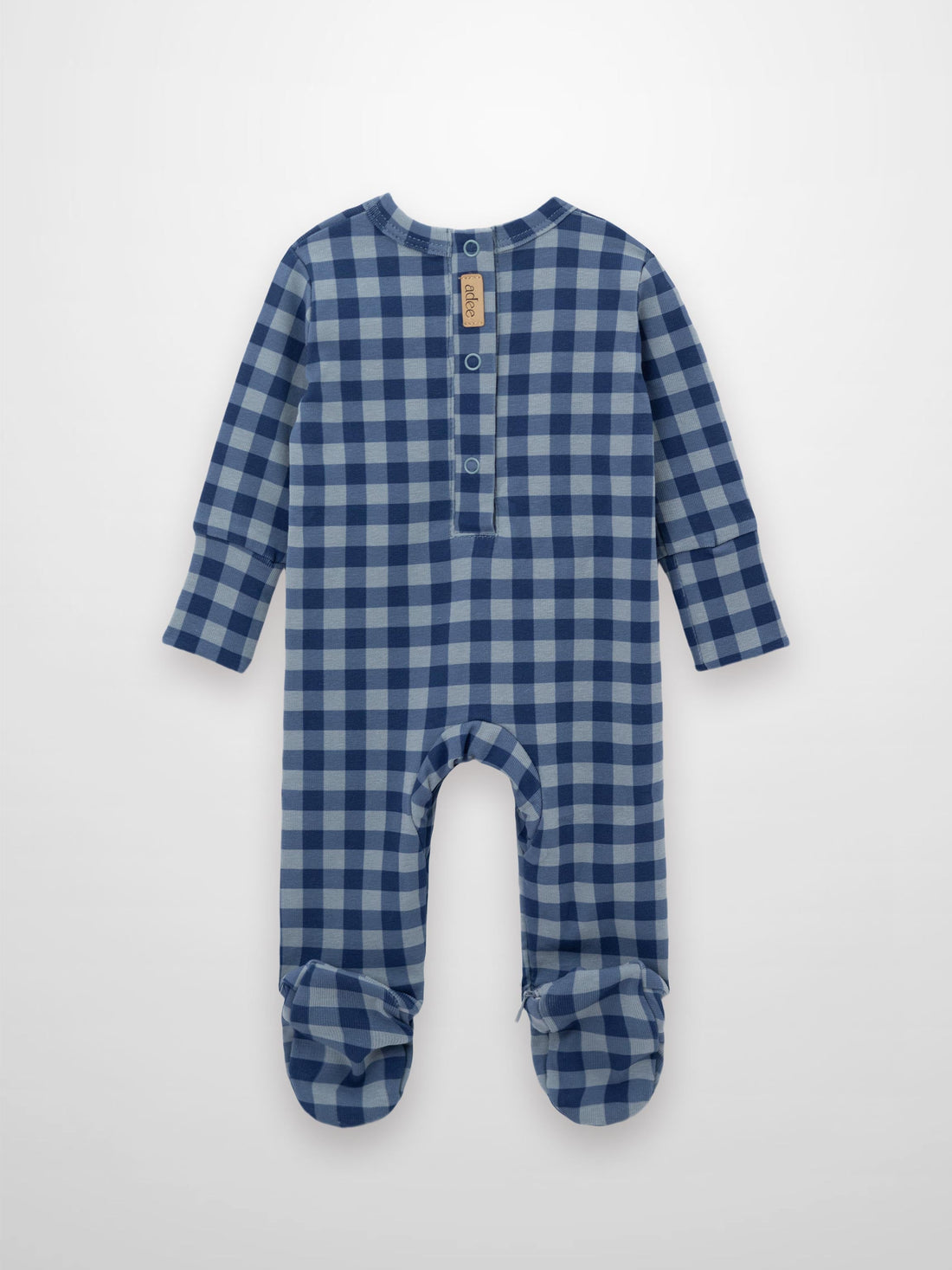 Blue Gingham Stretchy