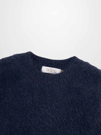 Mohair Cardigan - Blue