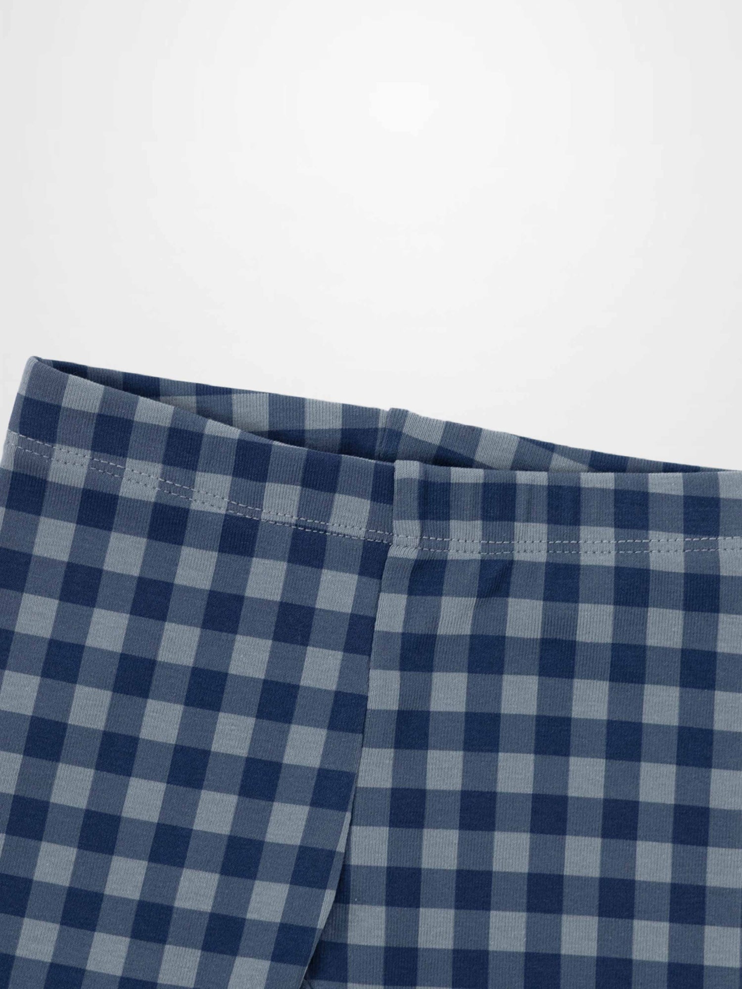 Gingham Pajamas - Blue