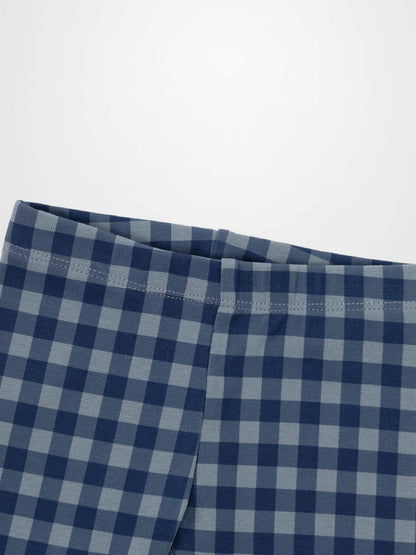 Gingham Pajamas - Blue
