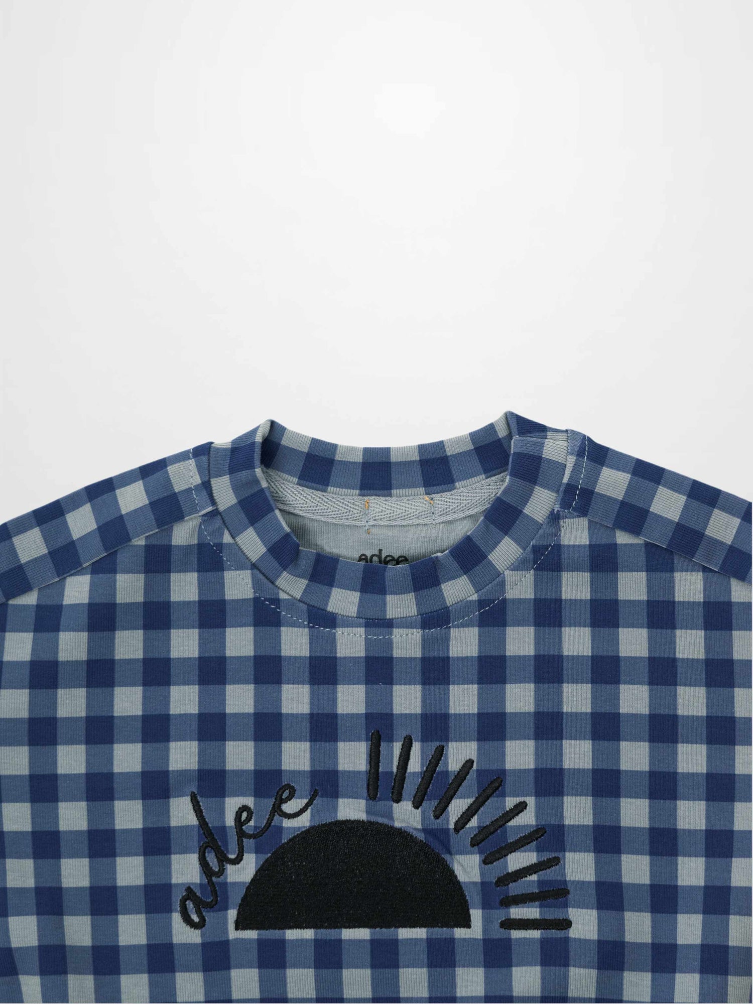 Gingham Pajamas - Blue