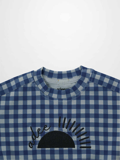 Gingham Pajamas - Blue