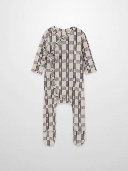 Windowpane Stretchy - Blue