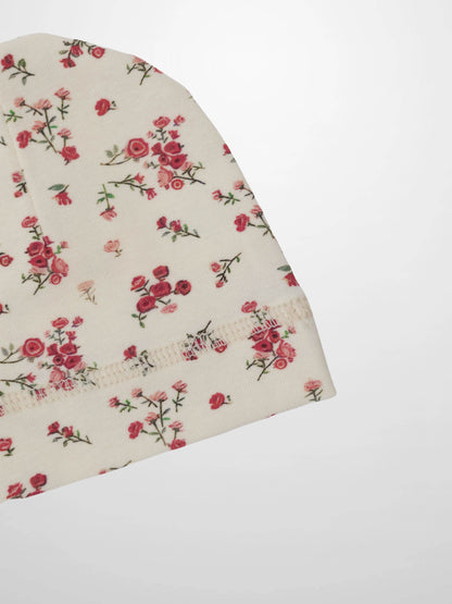 Winter Roses Beanie