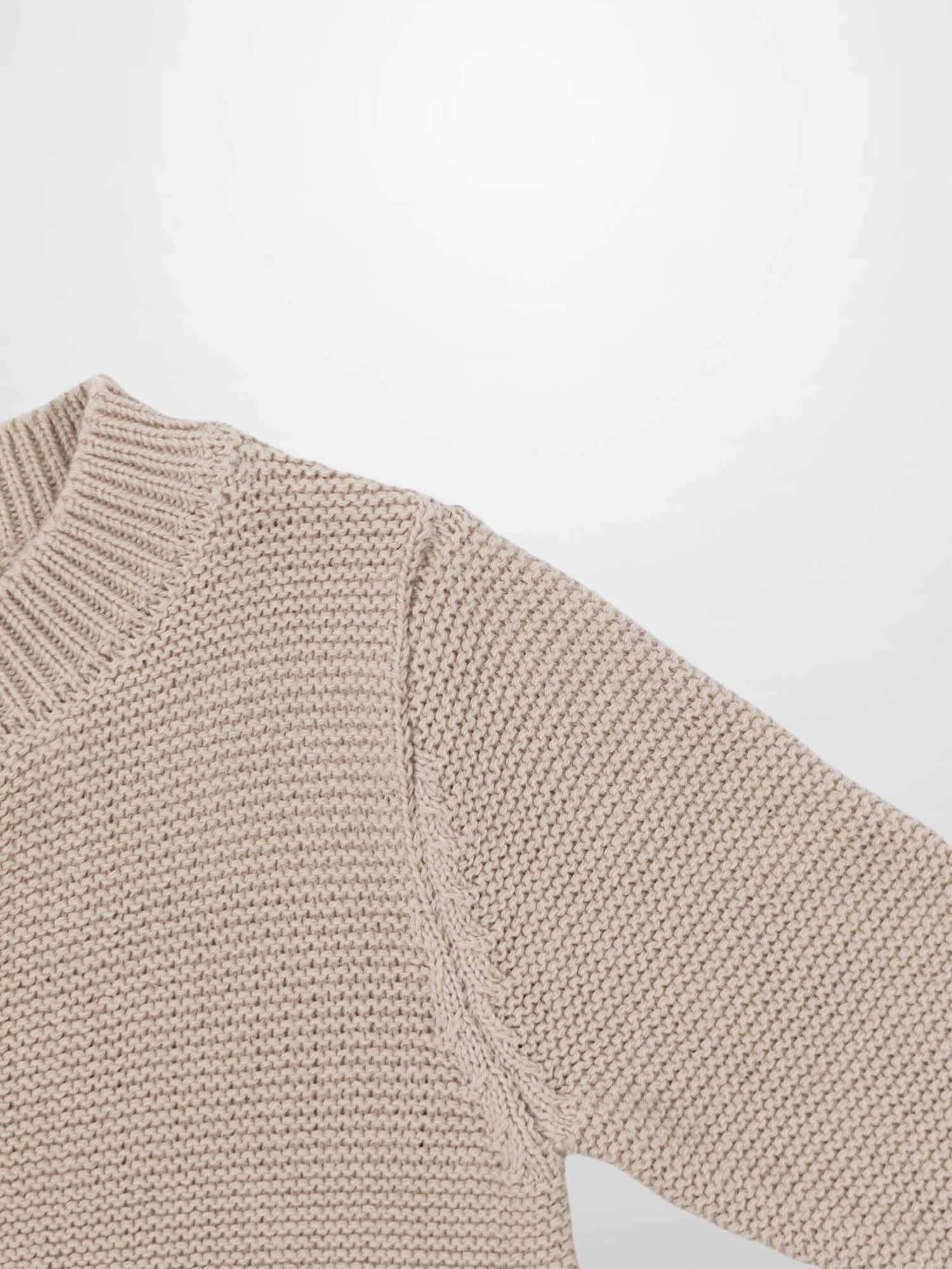 Knit Cardigan - Tan