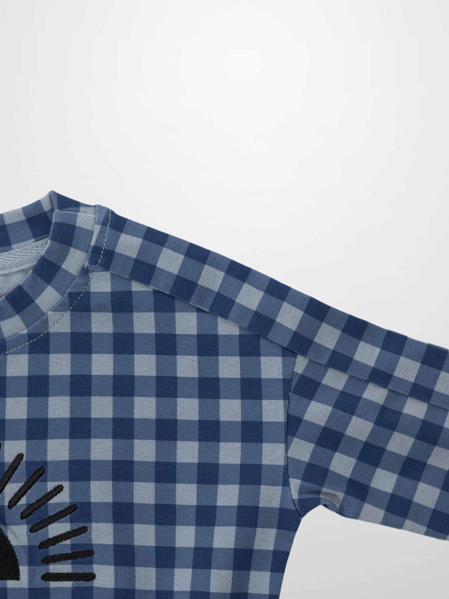 Gingham Pajamas - Blue