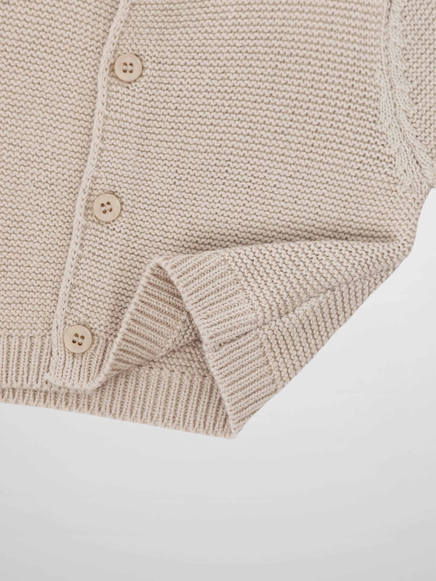 Knit Cardigan - Tan