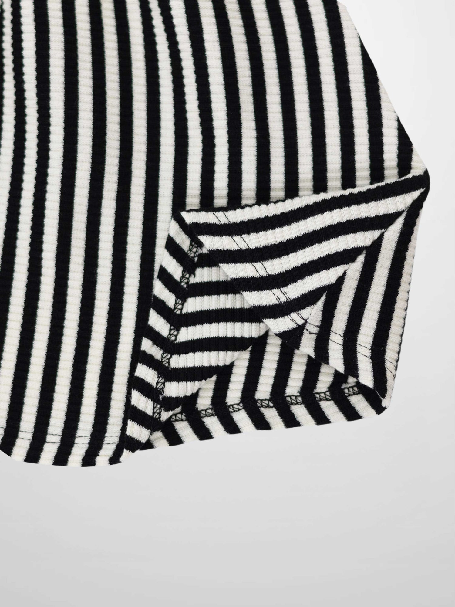 Striped Skirt - Black &amp; White