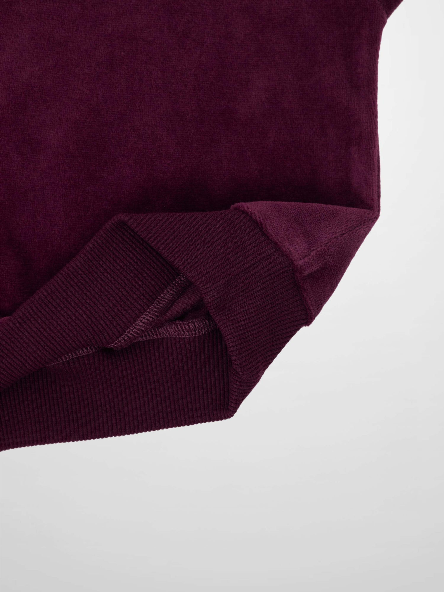 Velour Logo Set - Burgundy