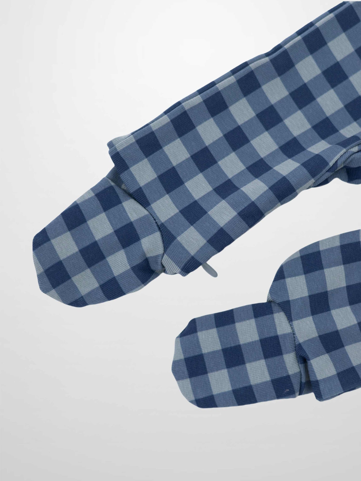 Blue Gingham Stretchy