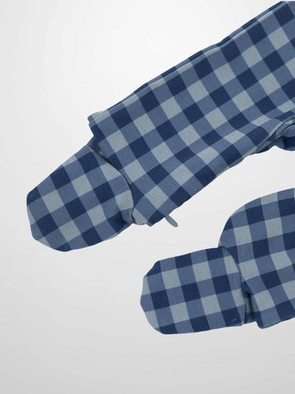 Blue Gingham Stretchy