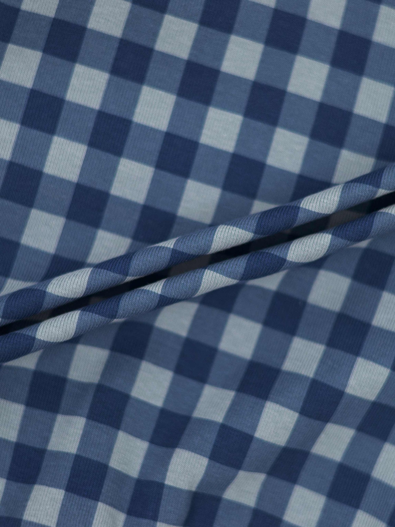 Gingham Pajamas - Blue