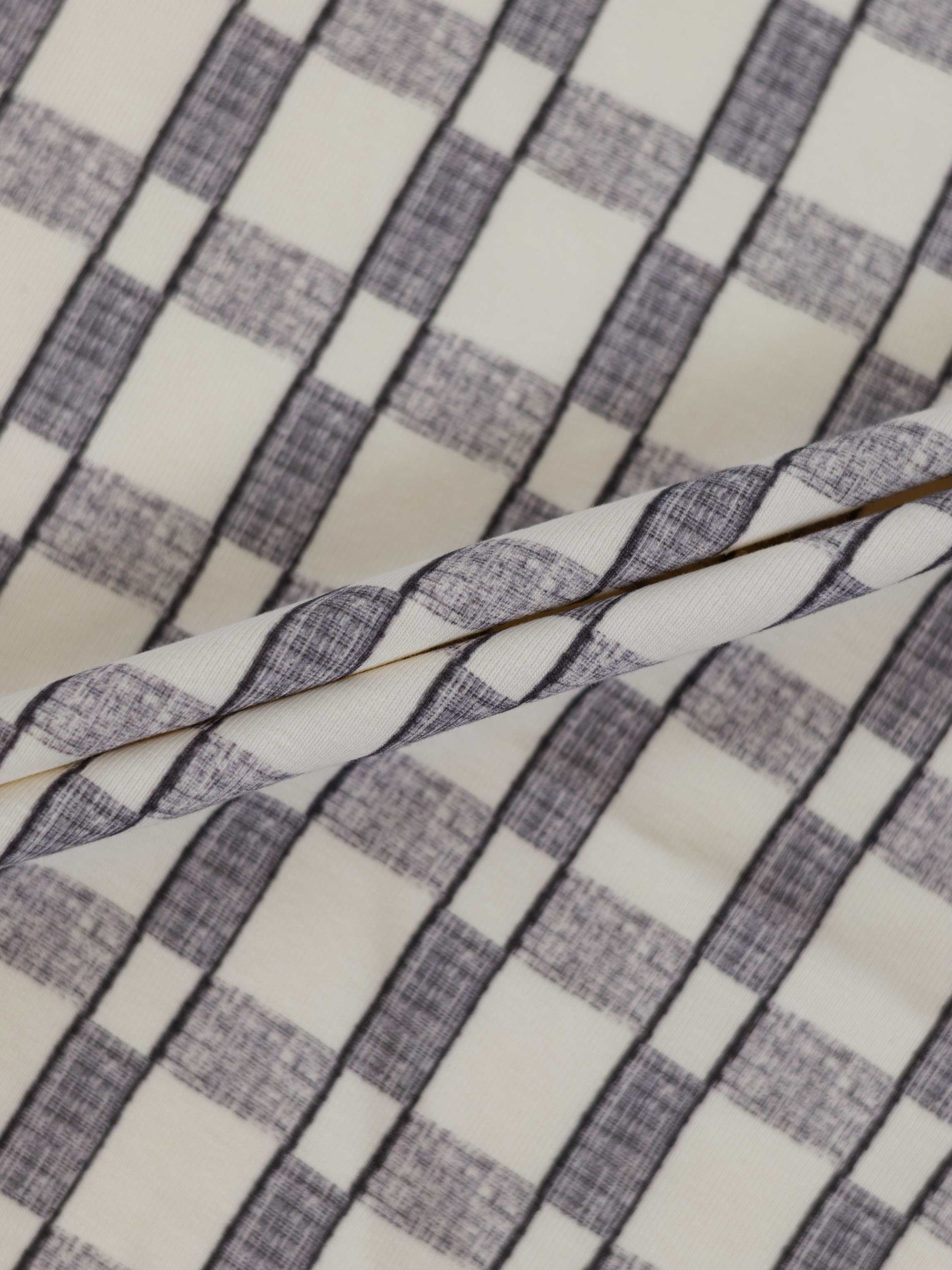 Windowpane Stretchy - Blue